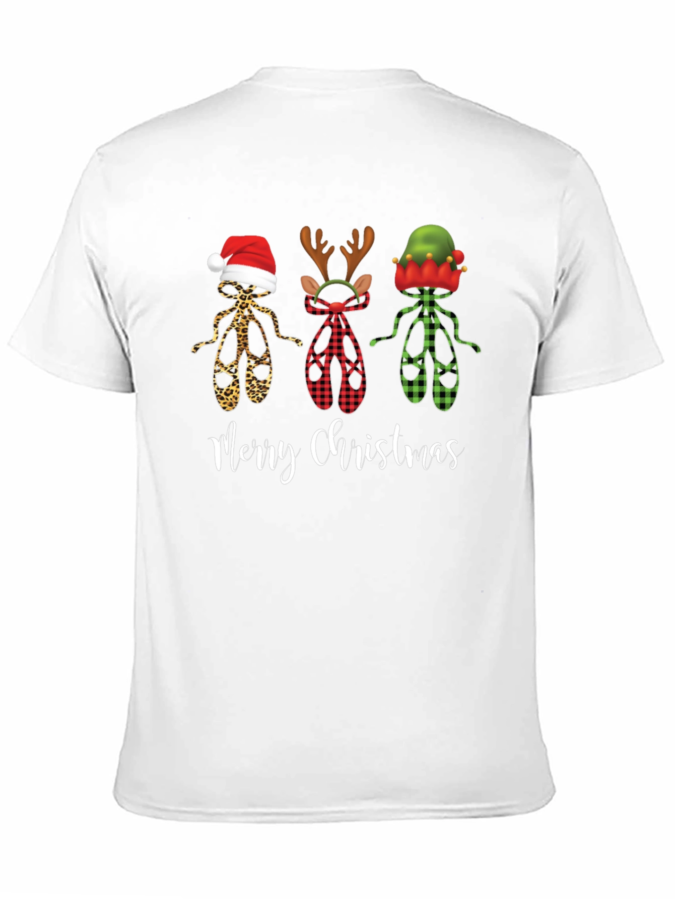 Merry Christmas Ballet Dancer Tee