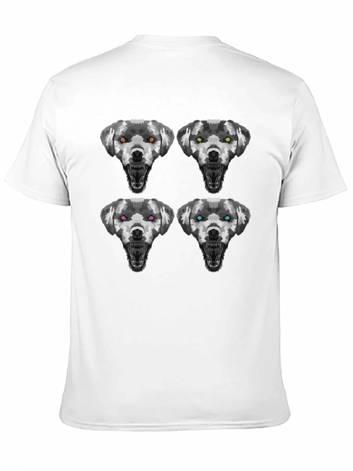 Mens Graphic Tee - Dog Pattern