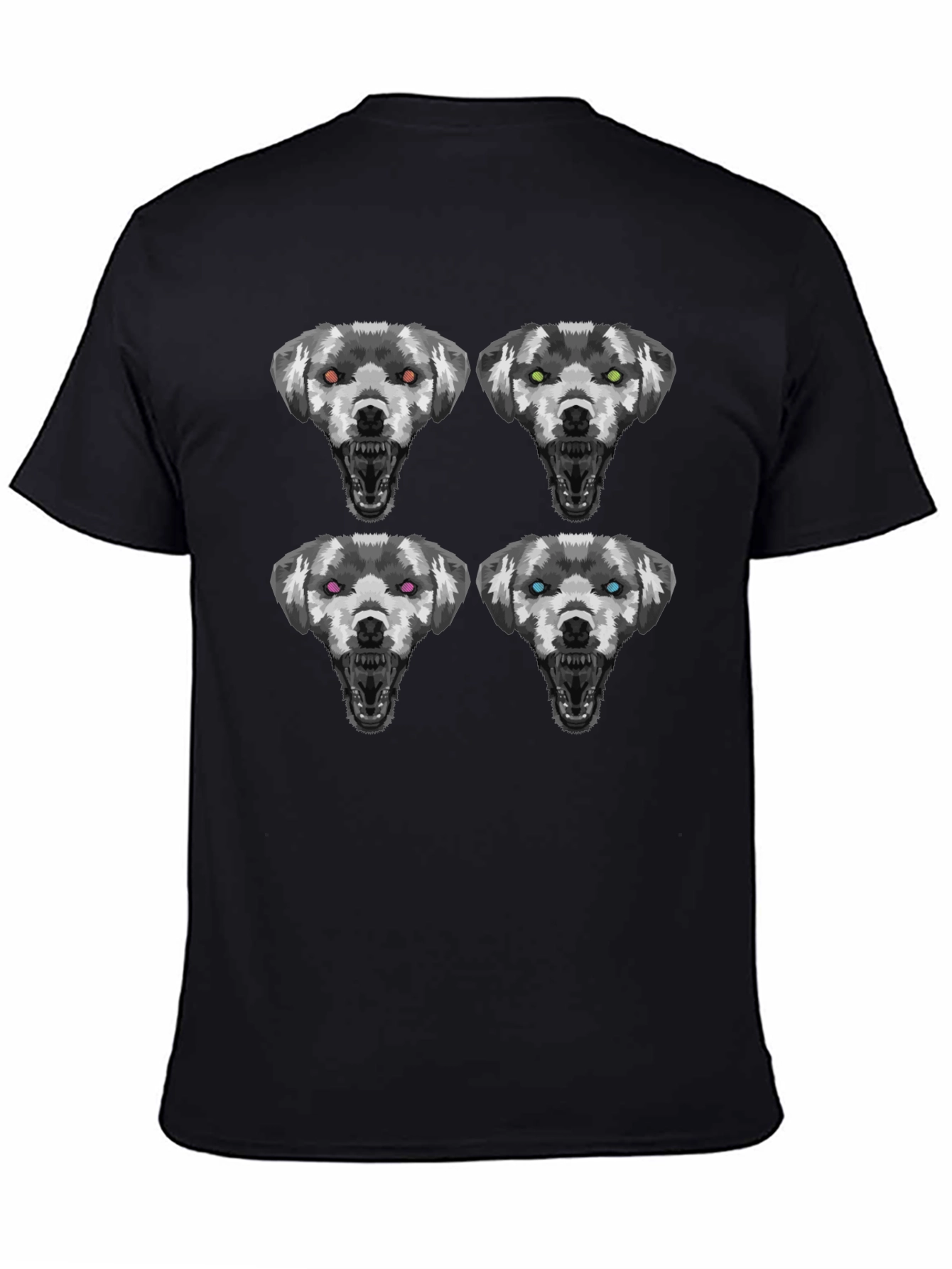 Mens Graphic Tee - Dog Pattern