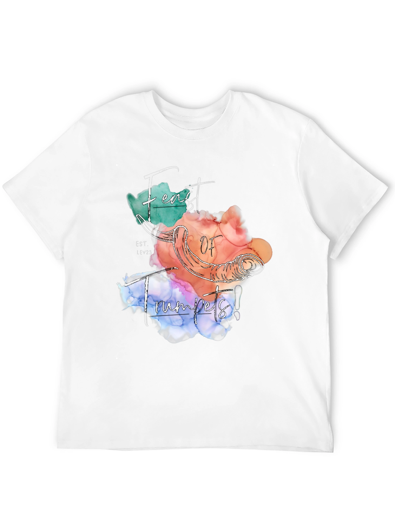 Feast of Trumpets T-Shirt Black Graphic Tee
