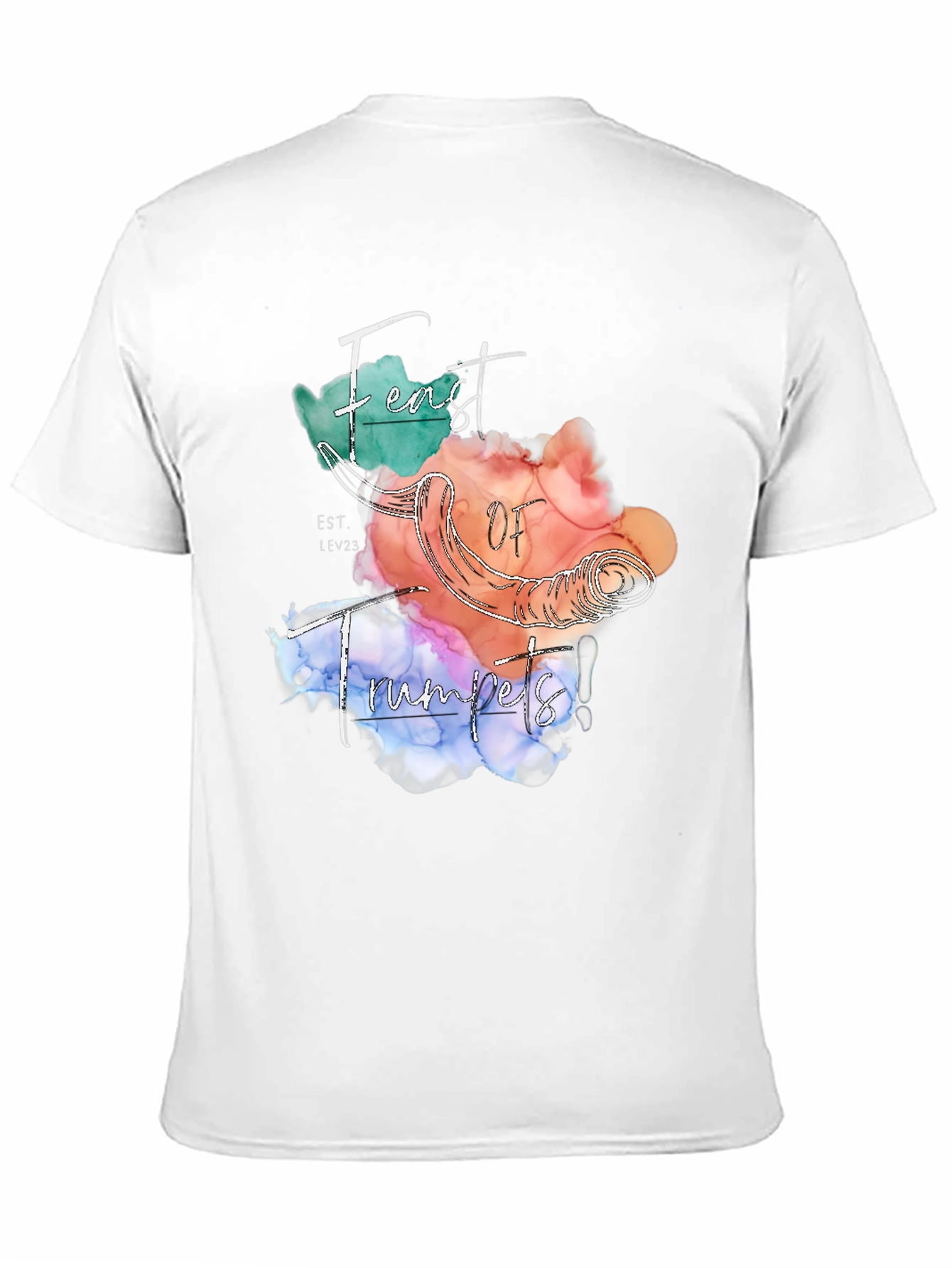 Feast of Trumpets T-Shirt Black Graphic Tee