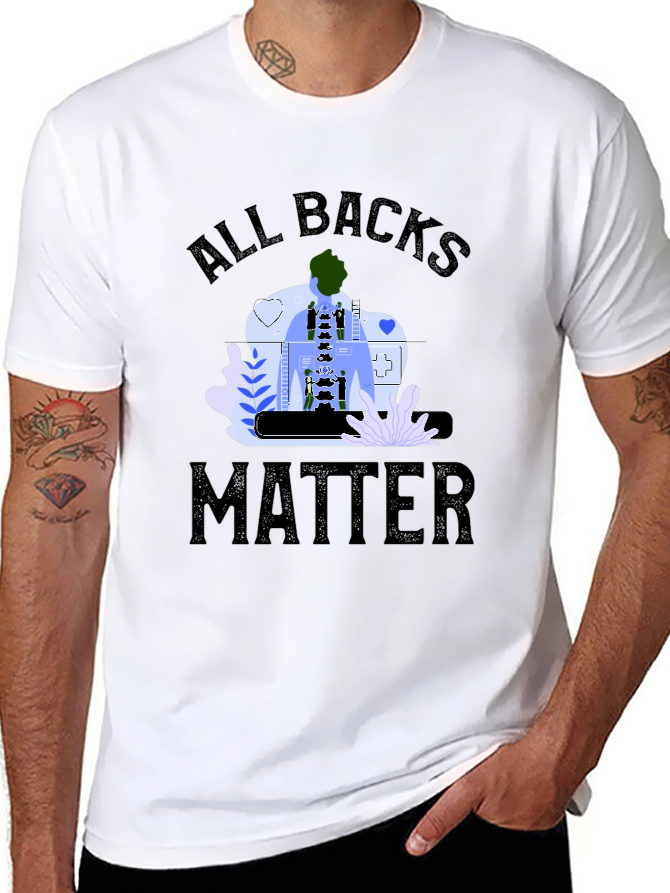 All Backs Matter Graphic Tee