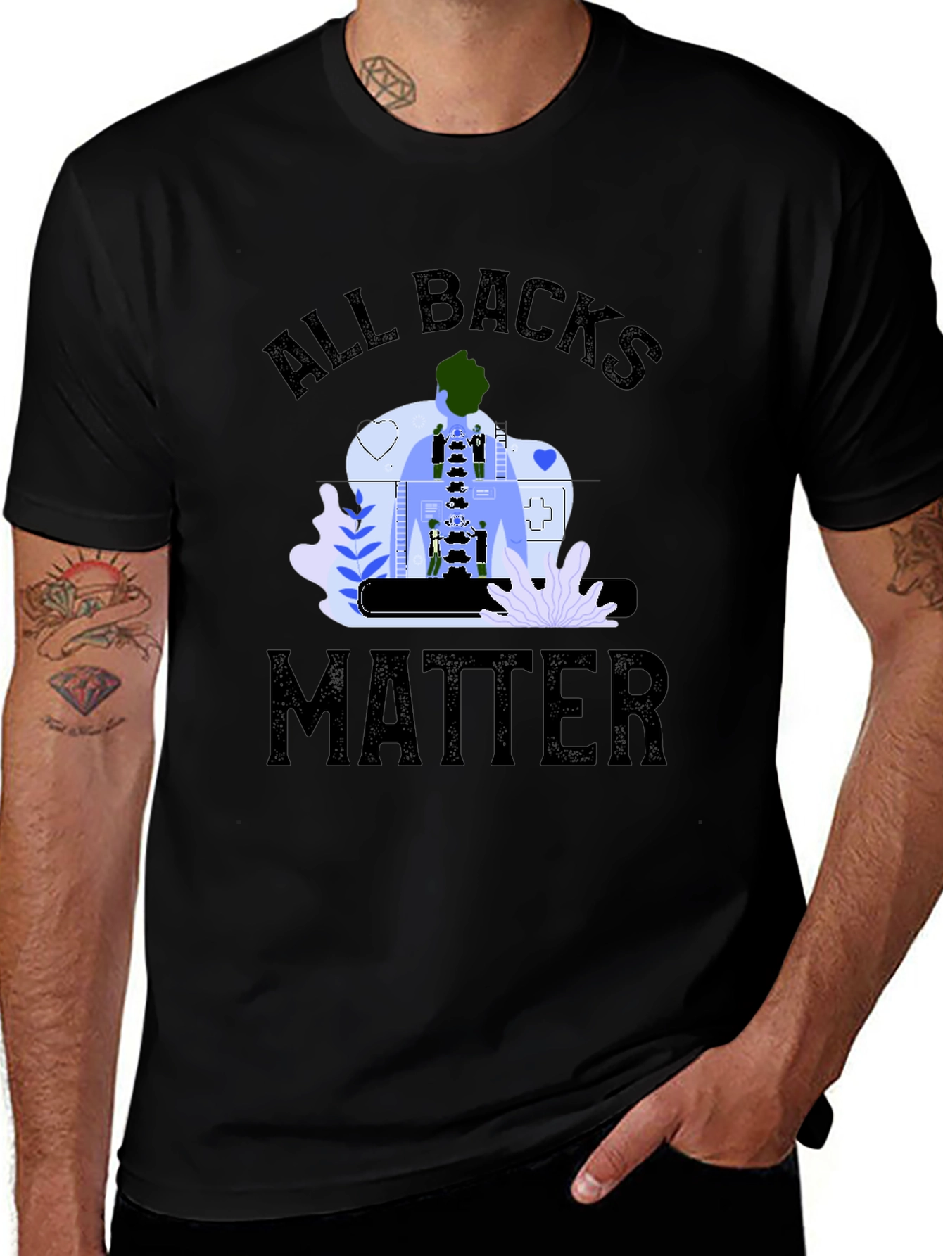 All Backs Matter Graphic Tee