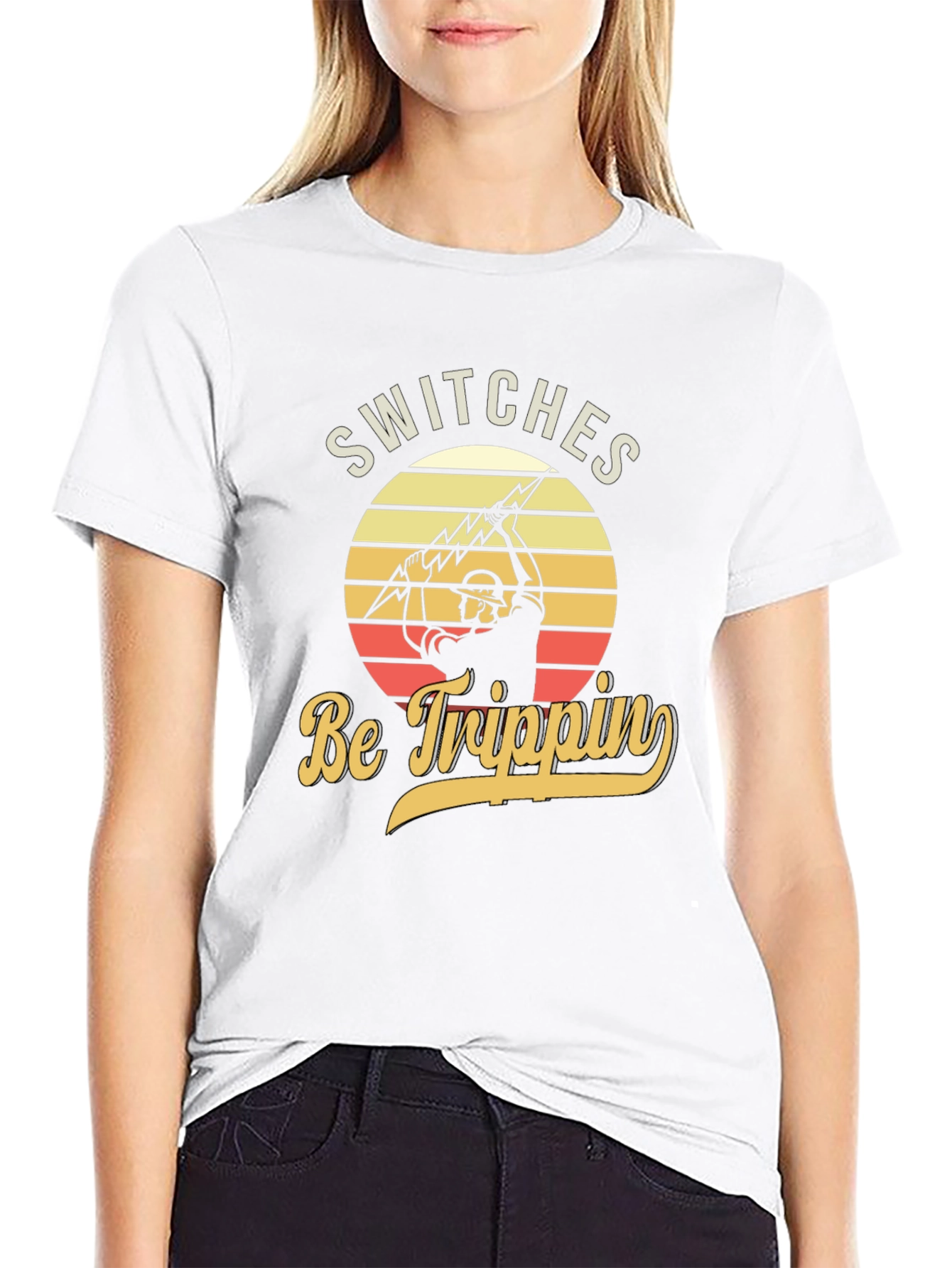 Switches Be Trippin Electrician T-Shirt