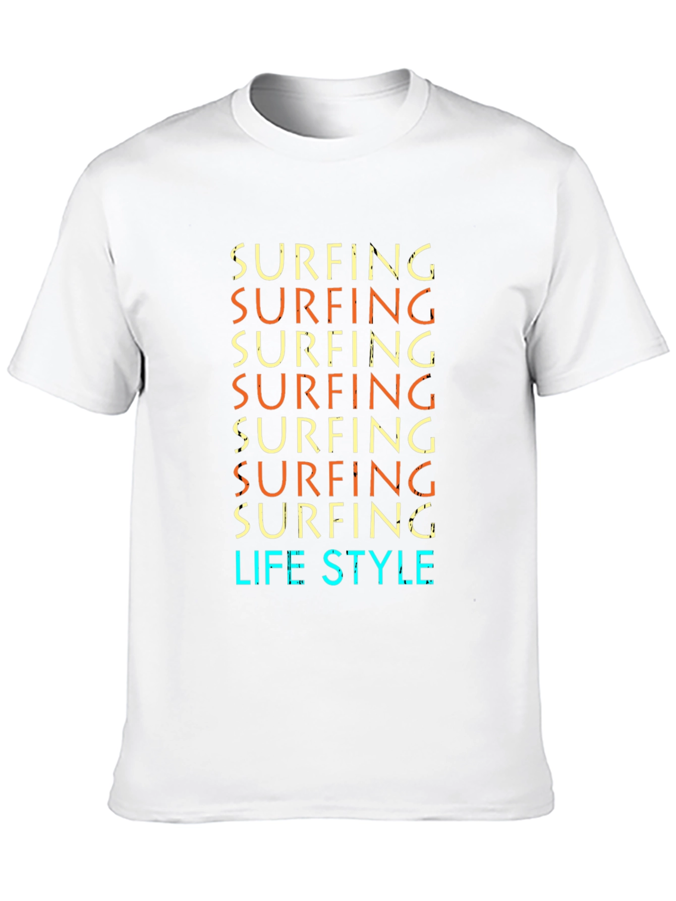 Surfing Lifestyle Graphic Tee - Soft Cotton T-Shirt