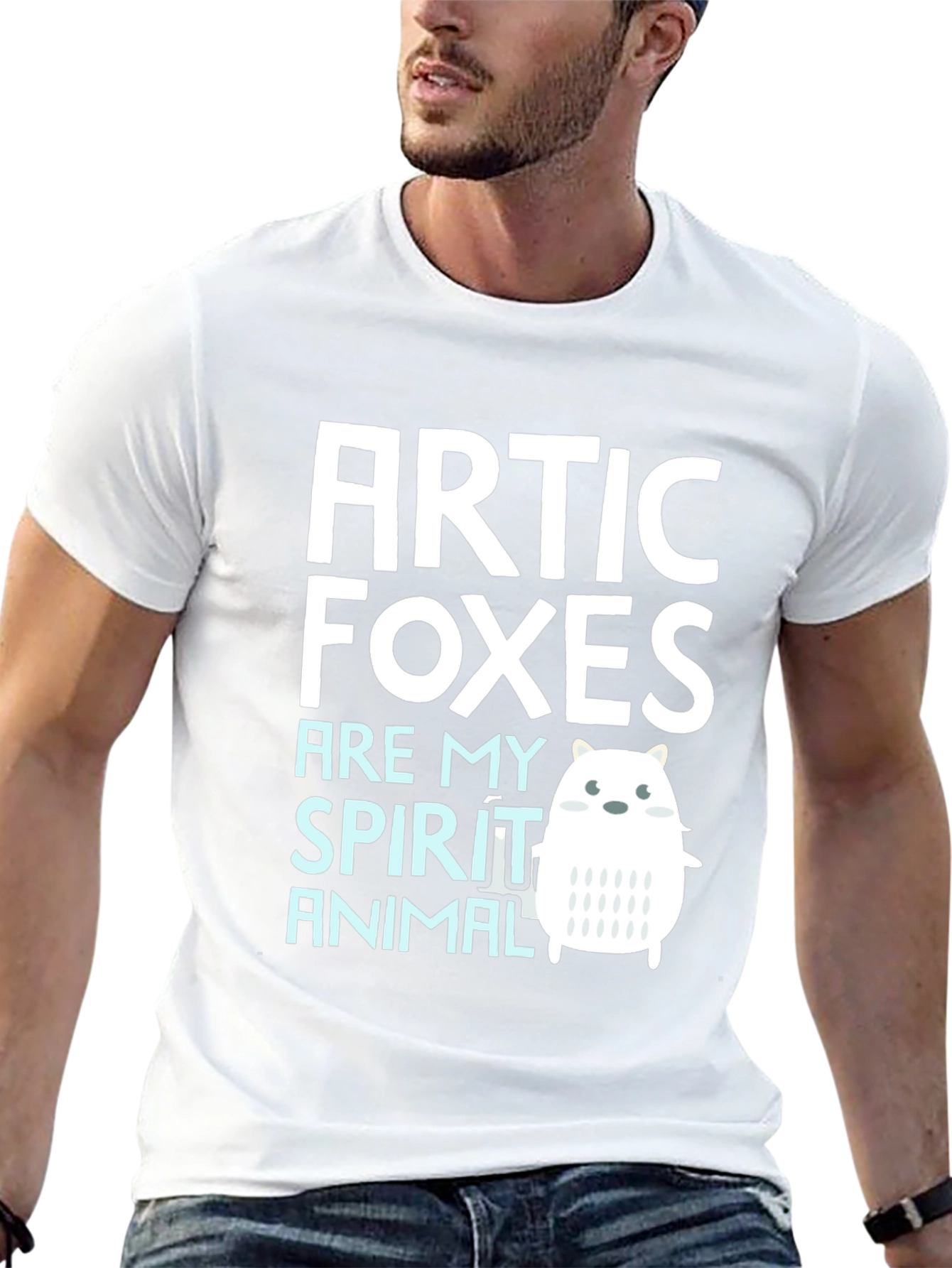 Arctic Foxes Spirit Animal Tee