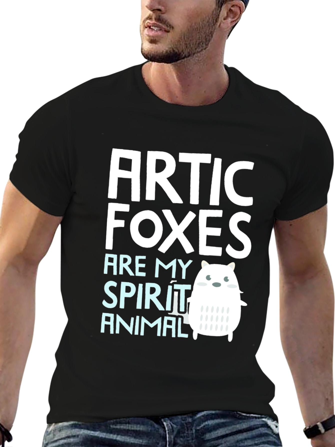 Arctic Foxes Spirit Animal Tee
