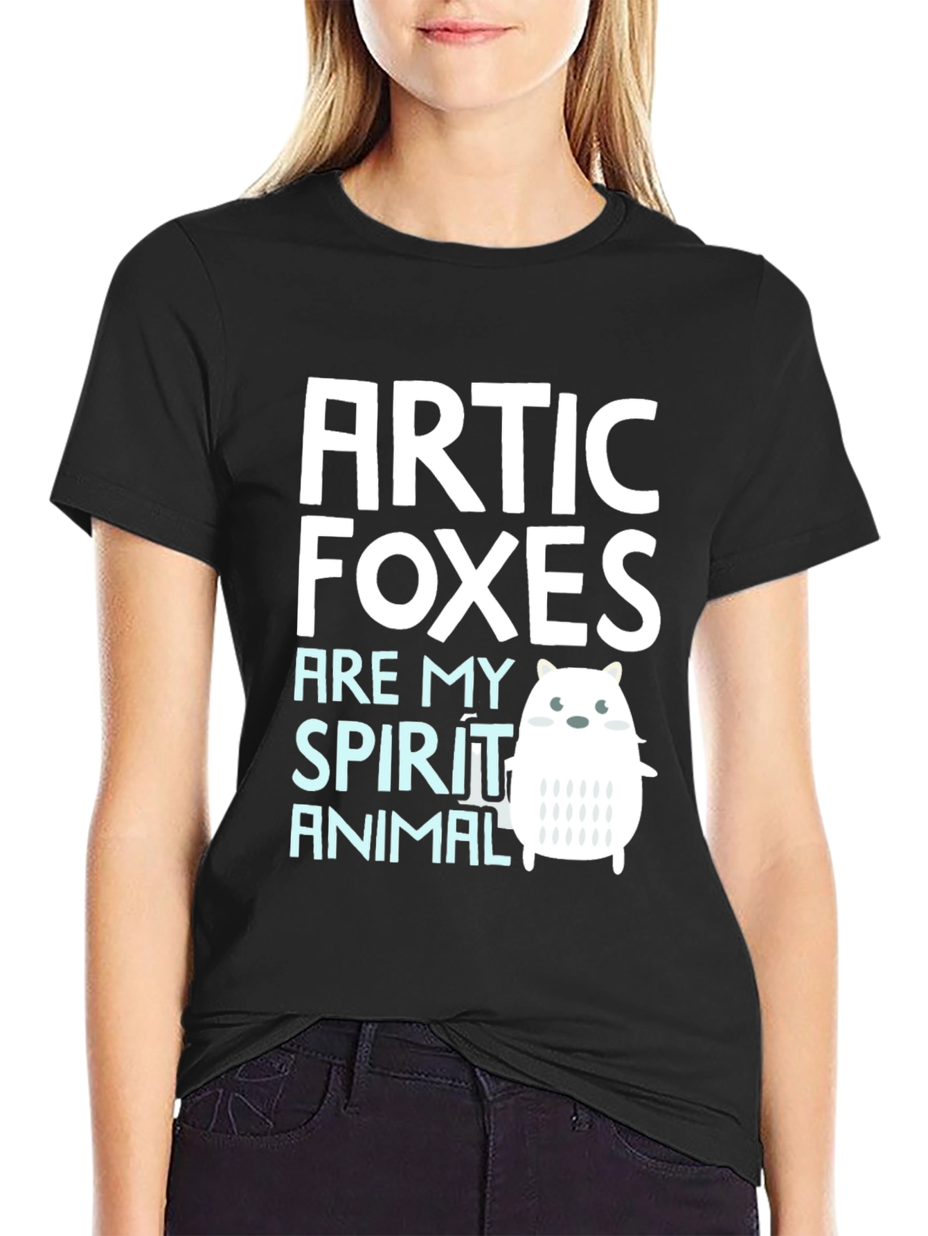 Arctic Foxes Spirit Animal Tee