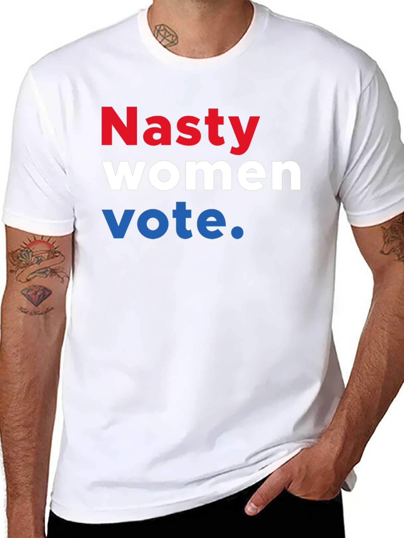 Nasty Women Vote T-Shirt - Political Statement Tee