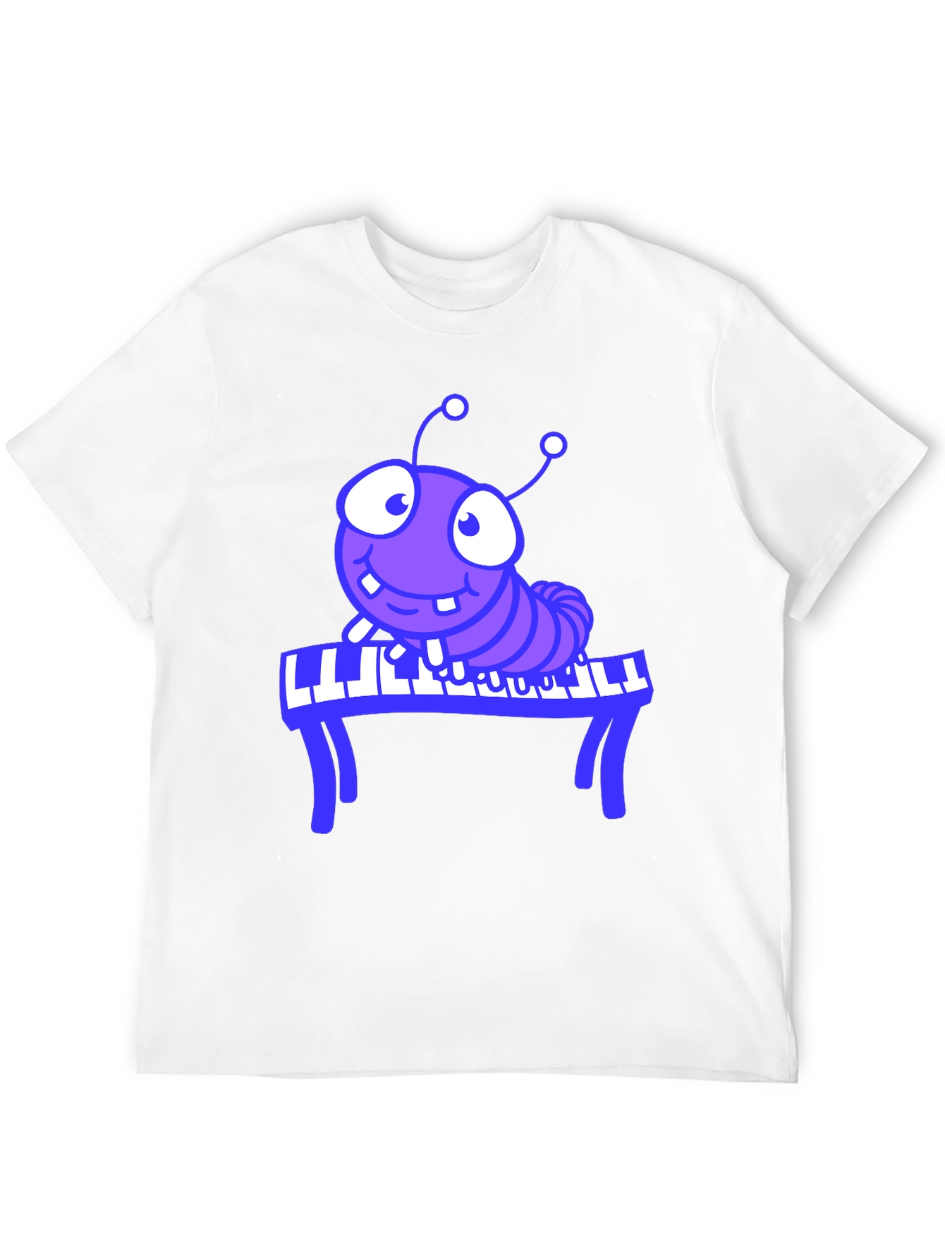 Piano Bug Graphic T-Shirt