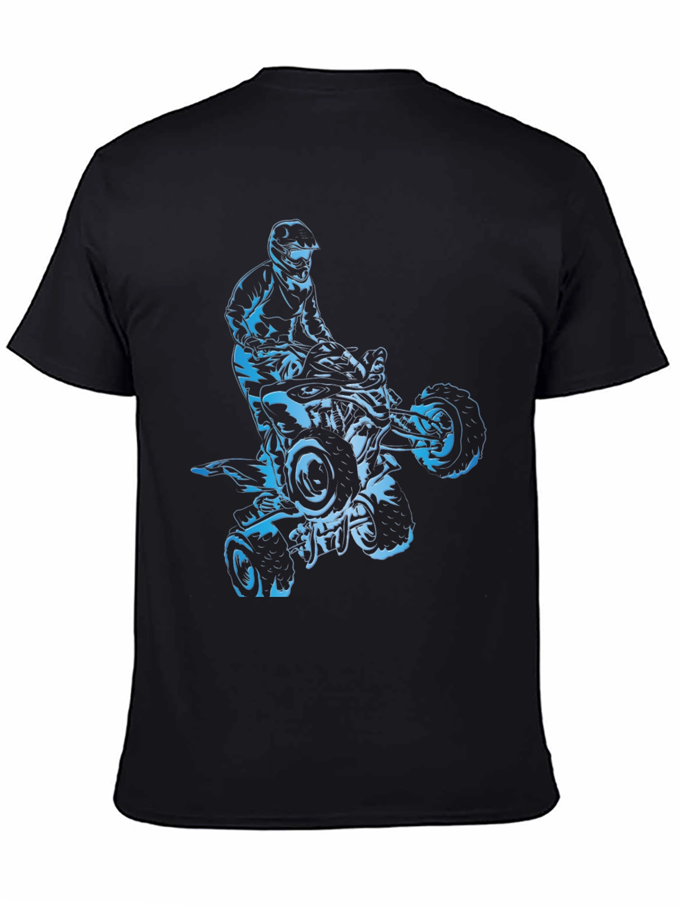 ATV Rider Graphic Tee - Black