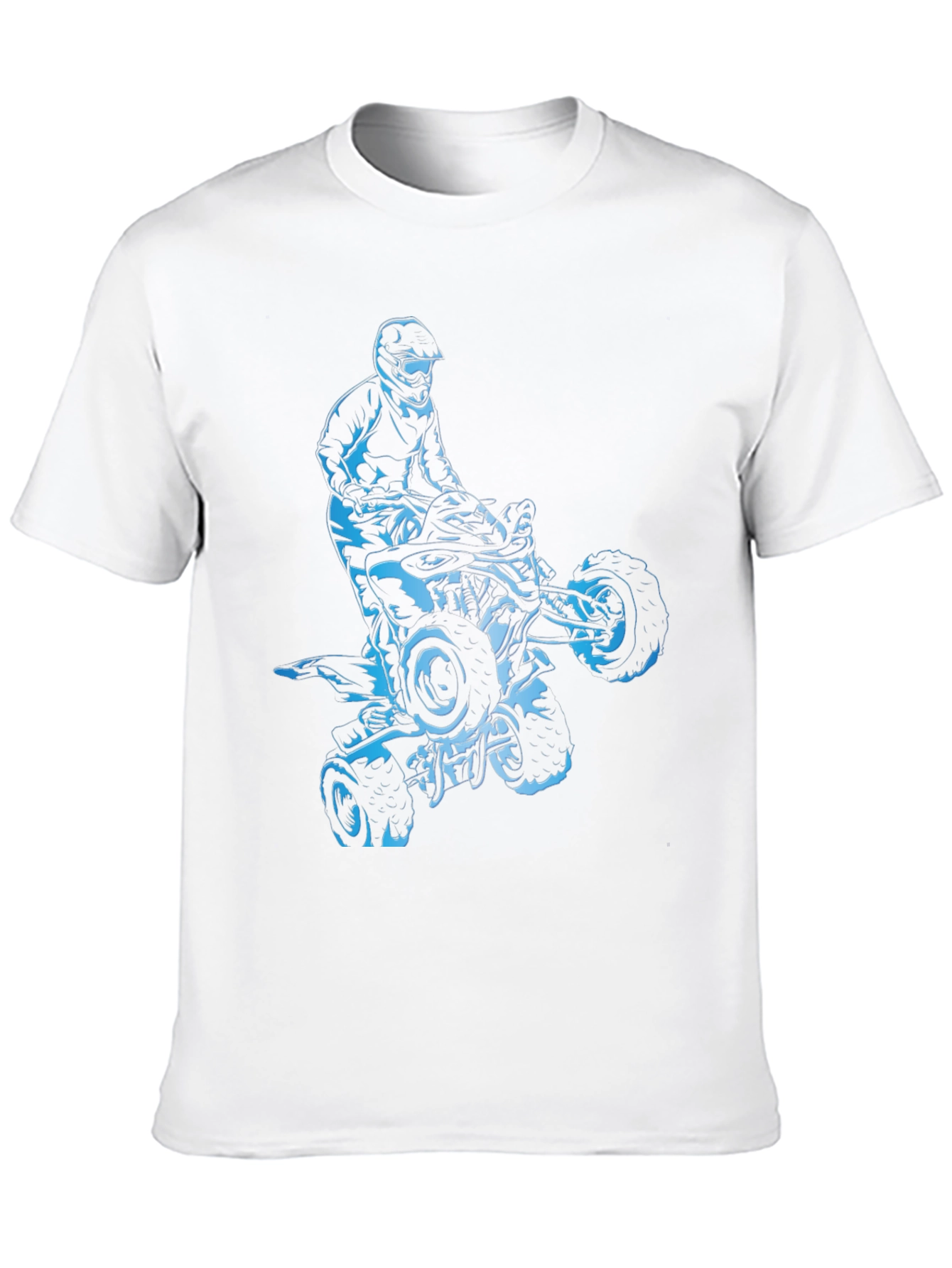 ATV Rider Graphic Tee - Black