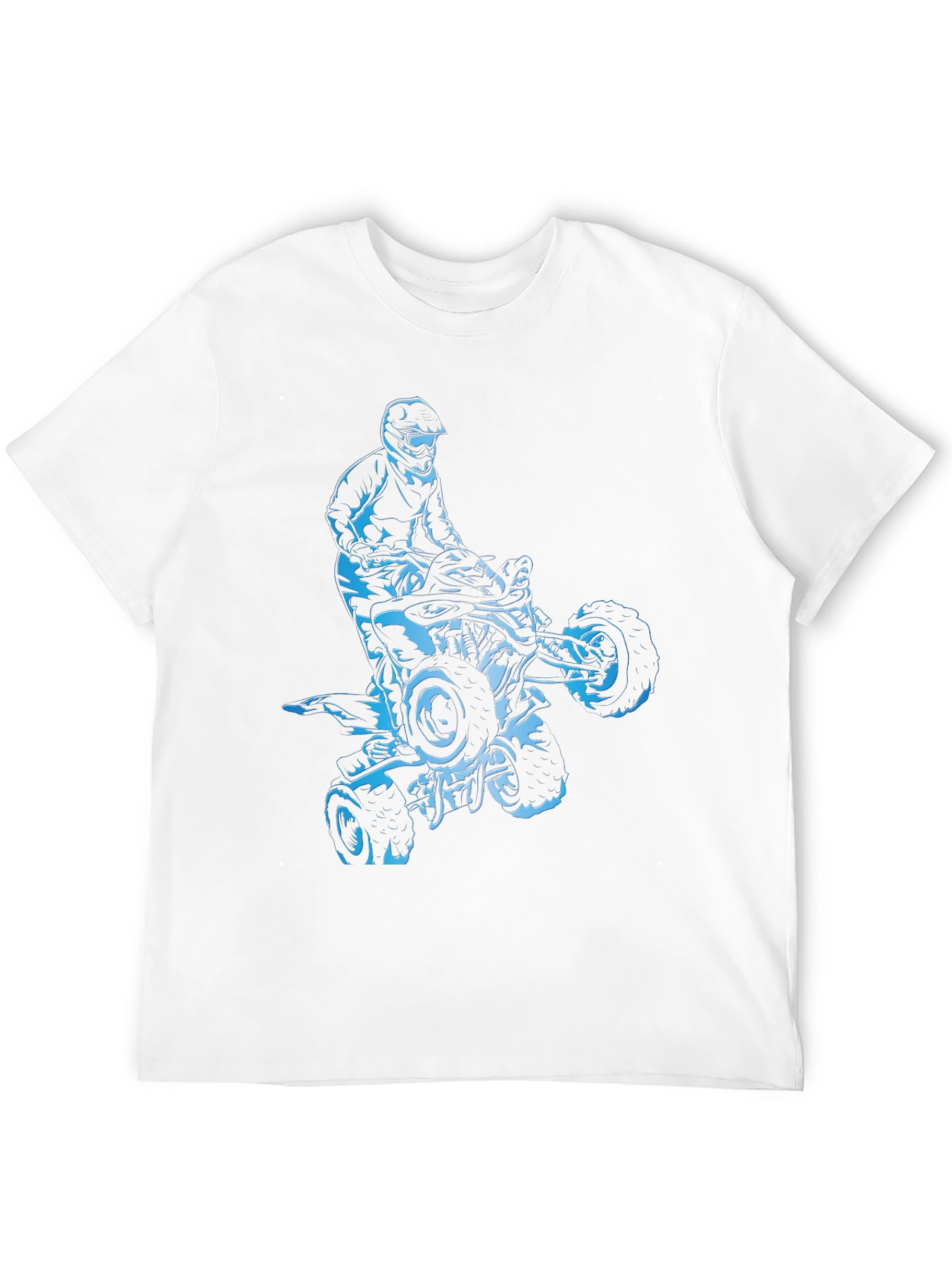 ATV Rider Graphic Tee - Black