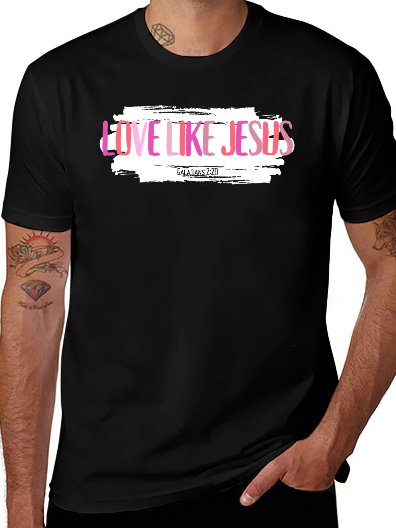 Love Like Jesus T-Shirt - Black