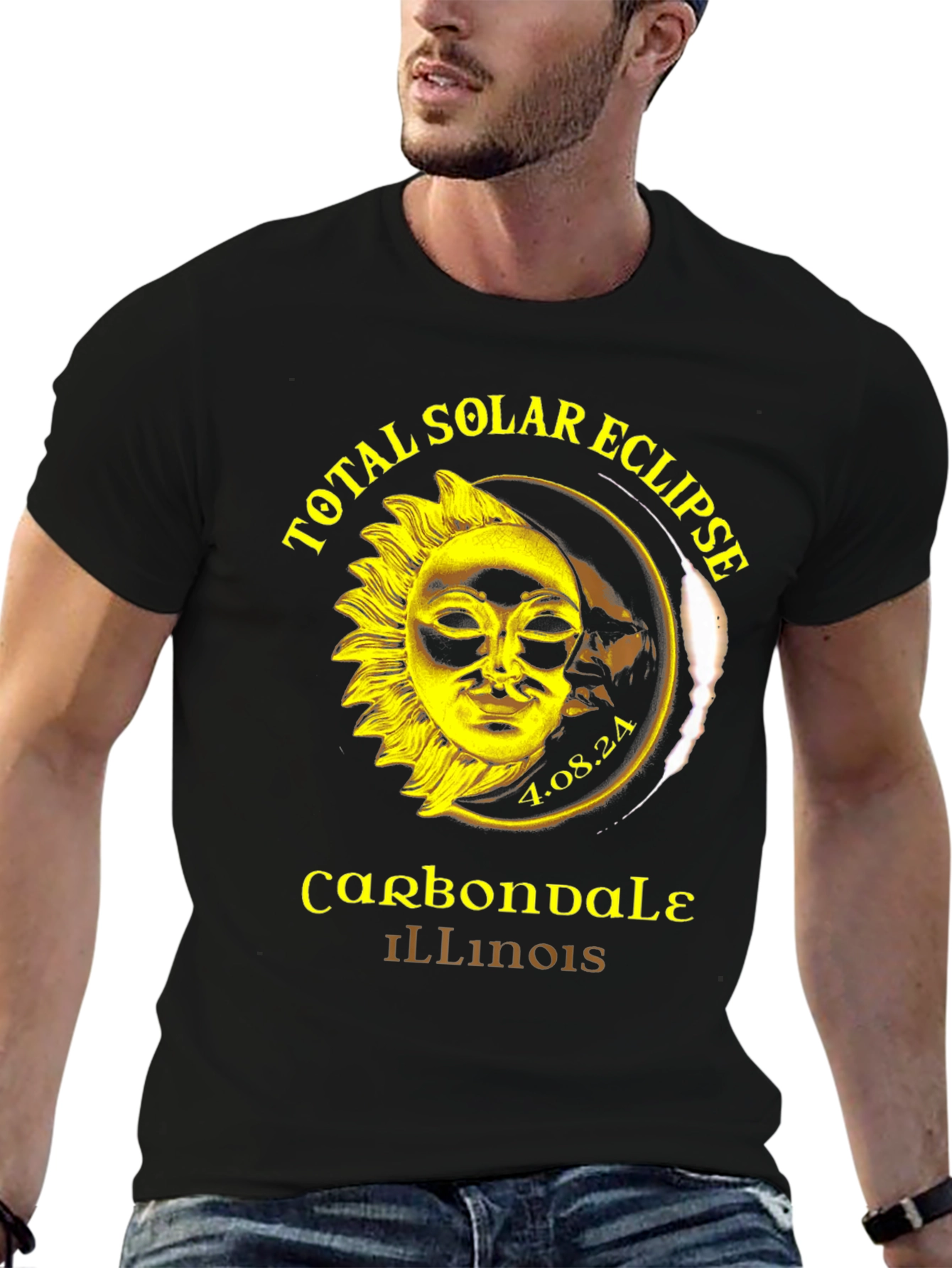 Total Solar Eclipse Carbondale Illinois T-Shirt