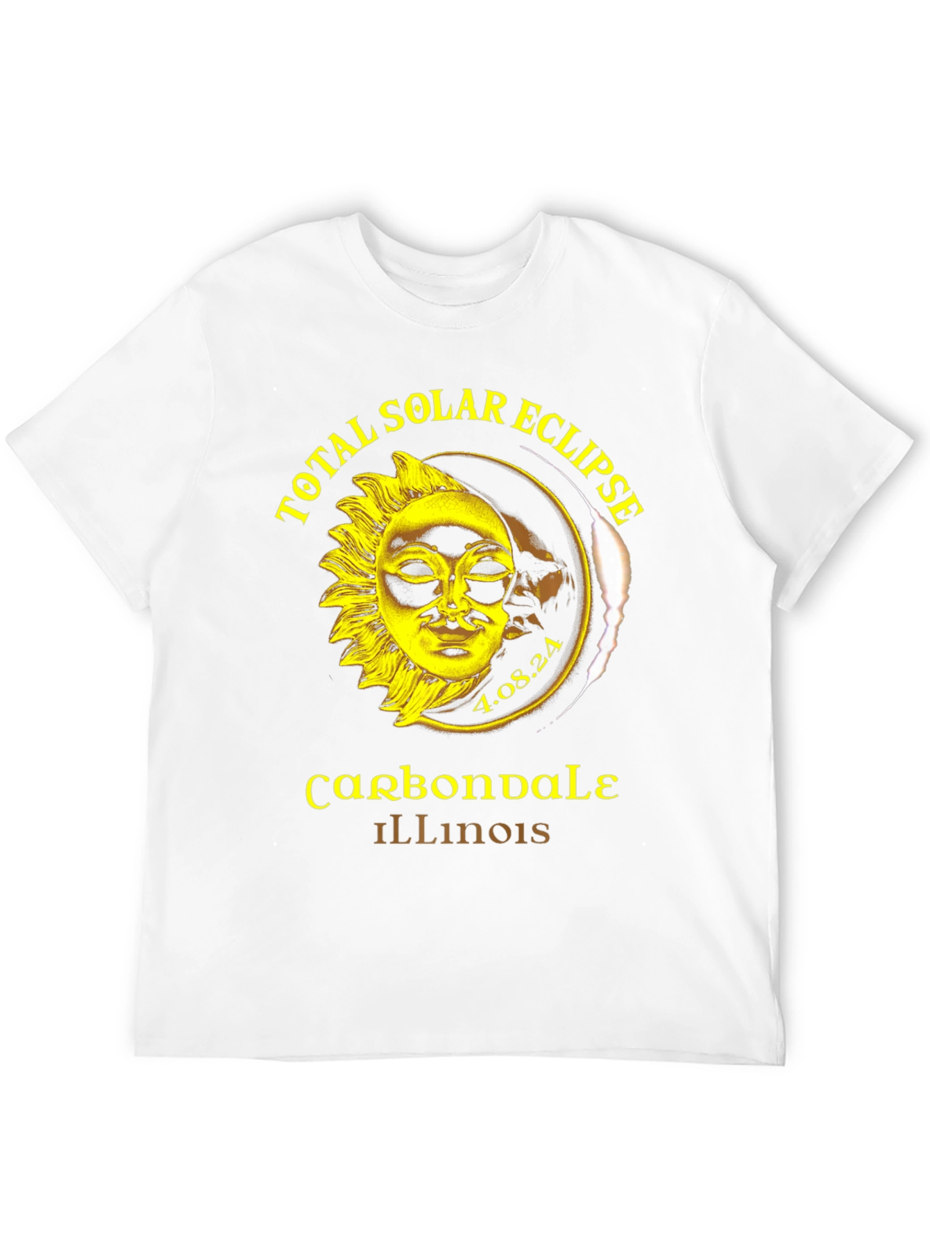 Total Solar Eclipse Carbondale Illinois T-Shirt