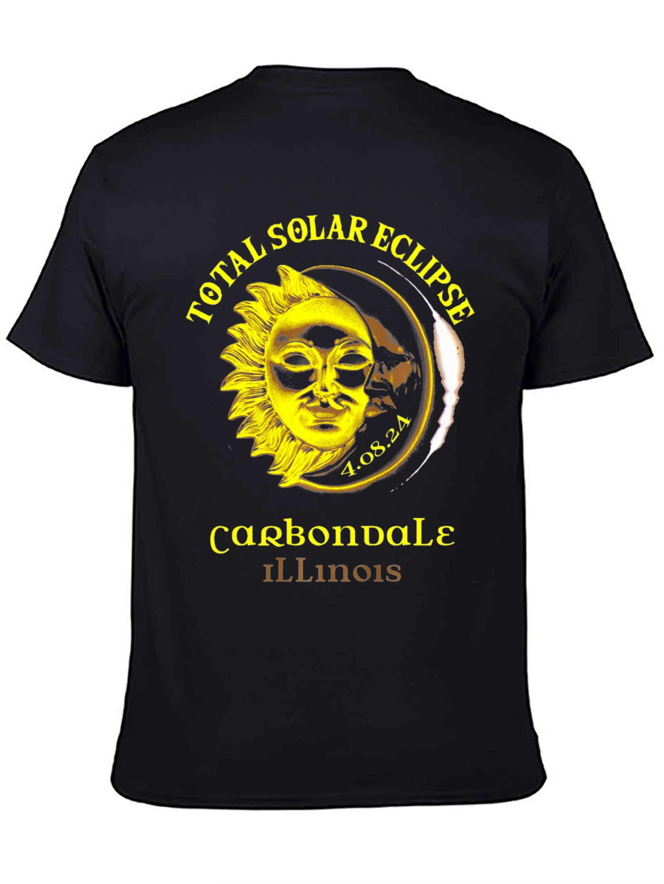 Total Solar Eclipse Carbondale Illinois T-Shirt