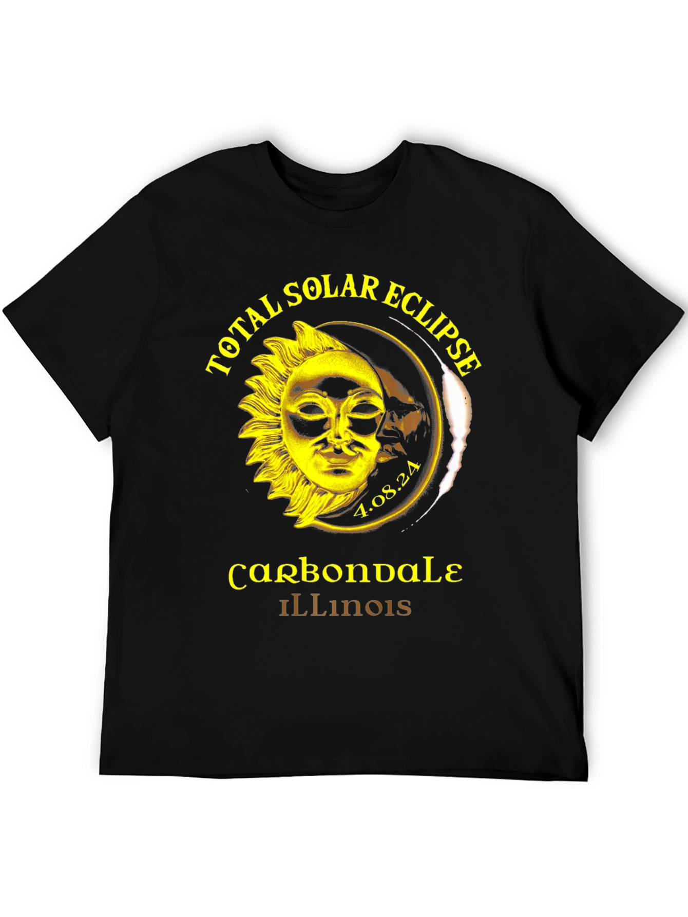 Total Solar Eclipse Carbondale Illinois T-Shirt