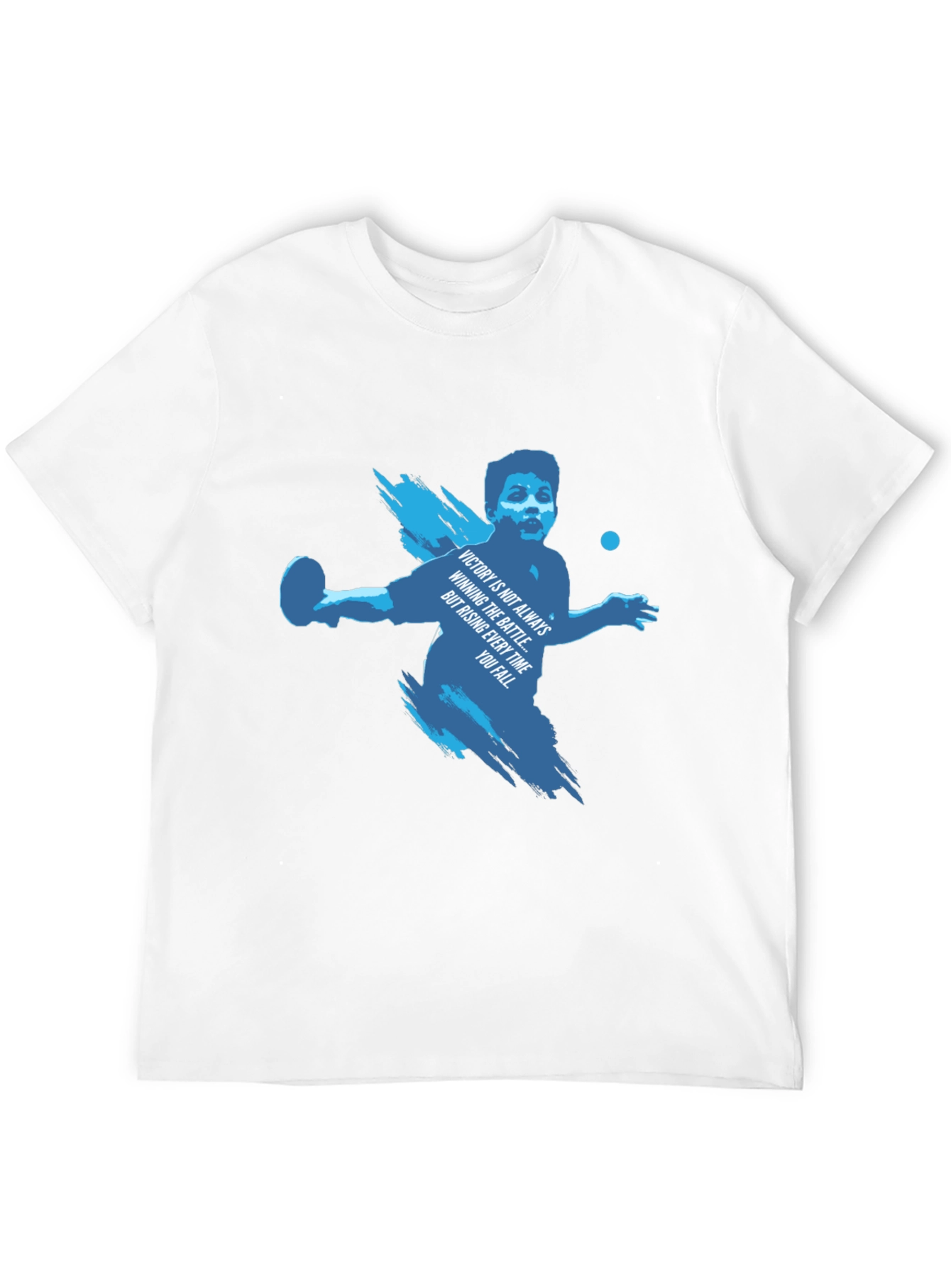 Motivational Table Tennis Graphic Tee