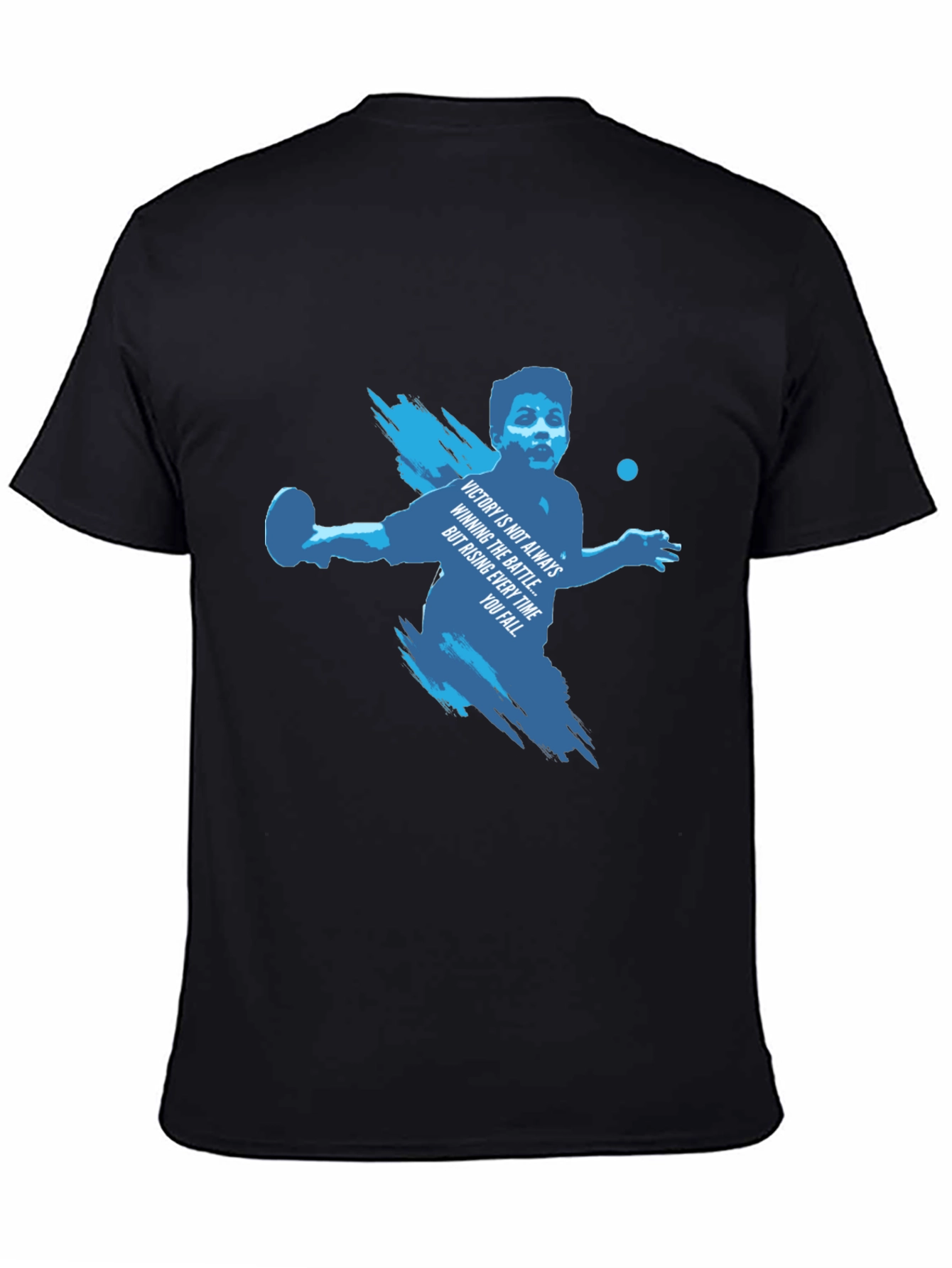 Motivational Table Tennis Graphic Tee