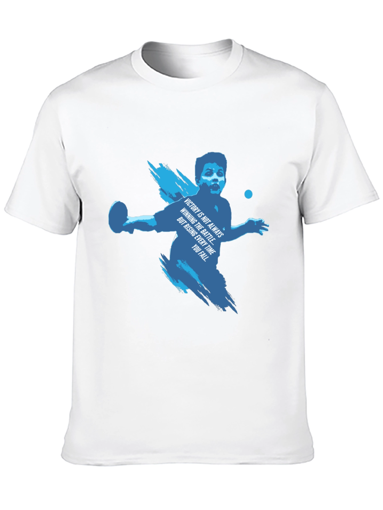 Motivational Table Tennis Graphic Tee