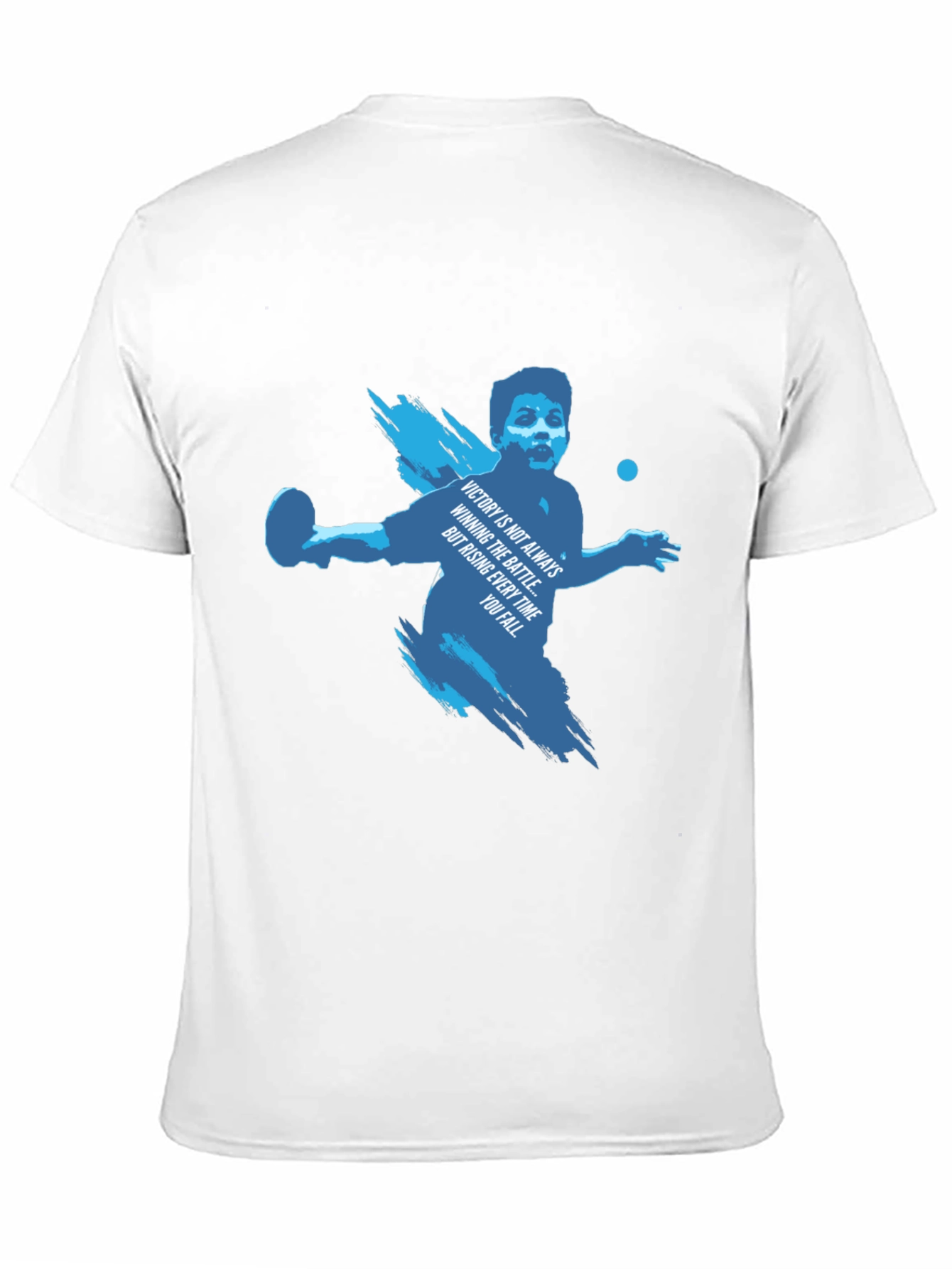 Motivational Table Tennis Graphic Tee