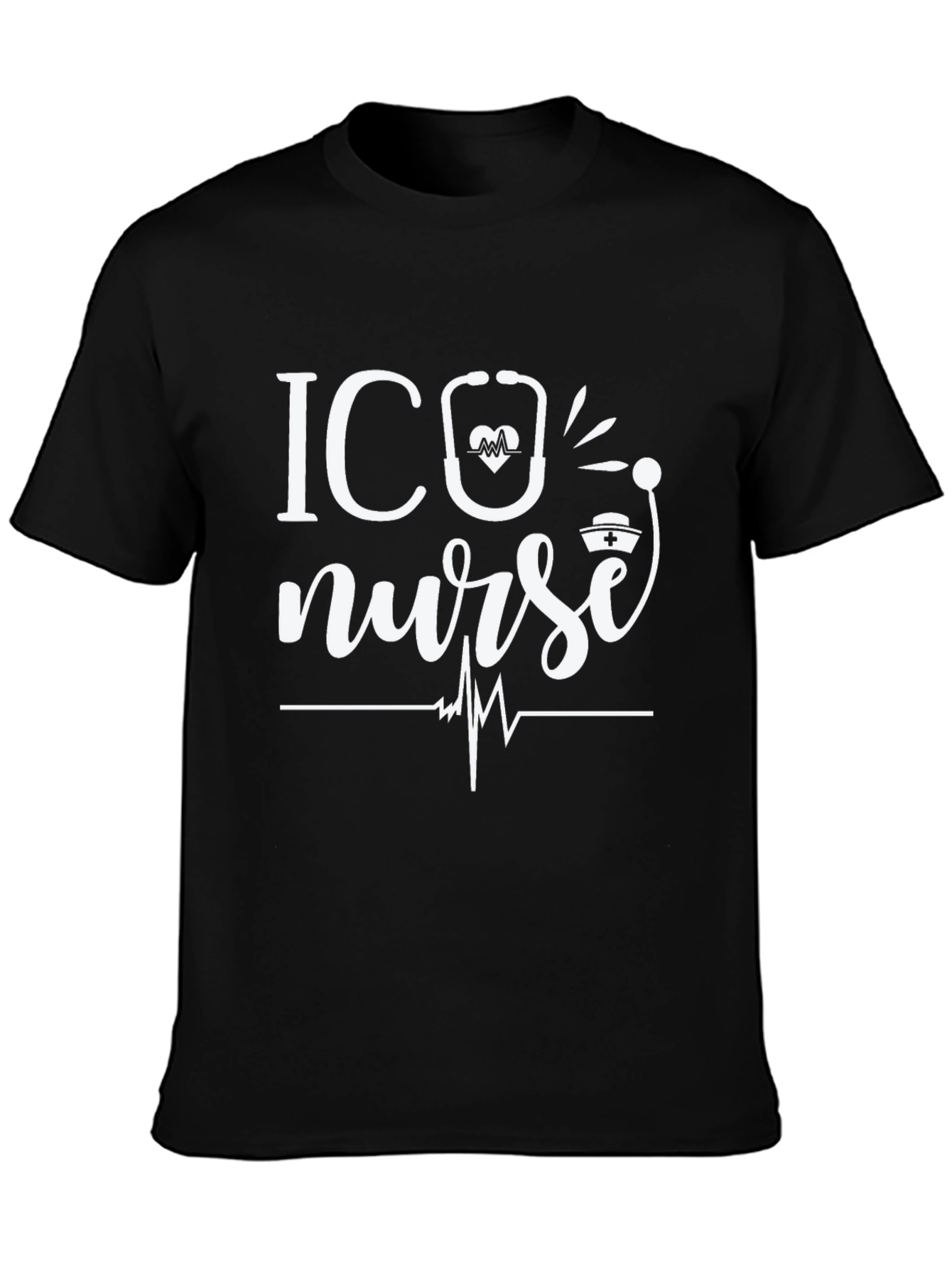 ICU Nurse T-Shirt - Medical Professional Apparel