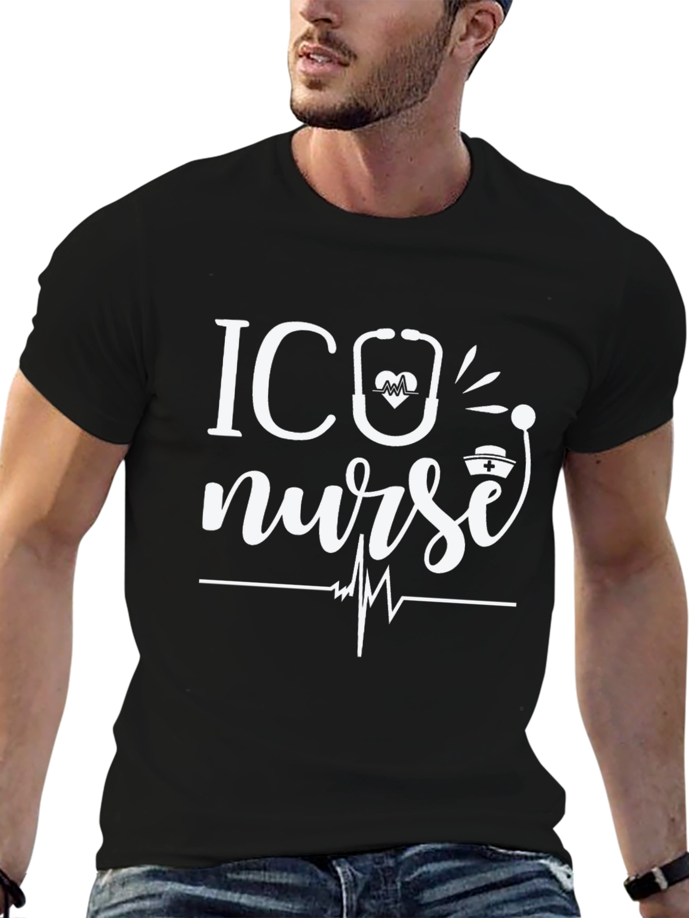ICU Nurse T-Shirt - Medical Professional Apparel