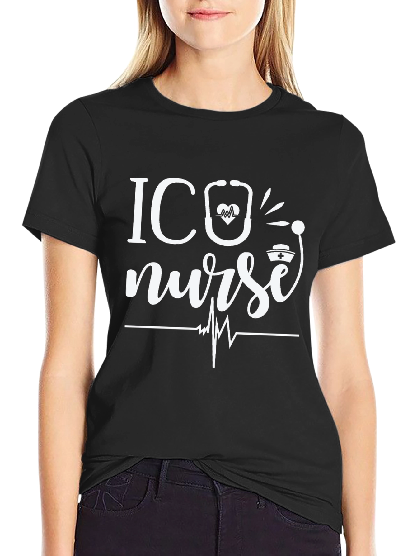 ICU Nurse T-Shirt - Medical Professional Apparel