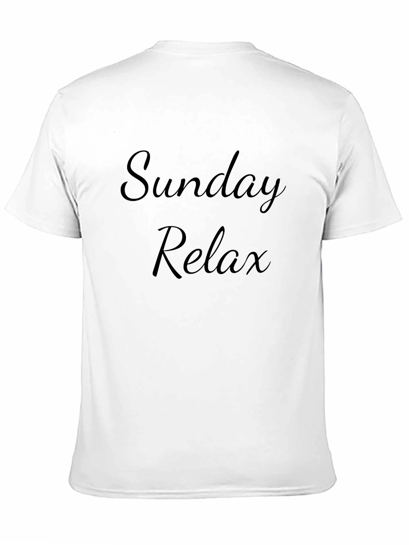 Sunday Relax Graphic Tee - Casual Comfort
