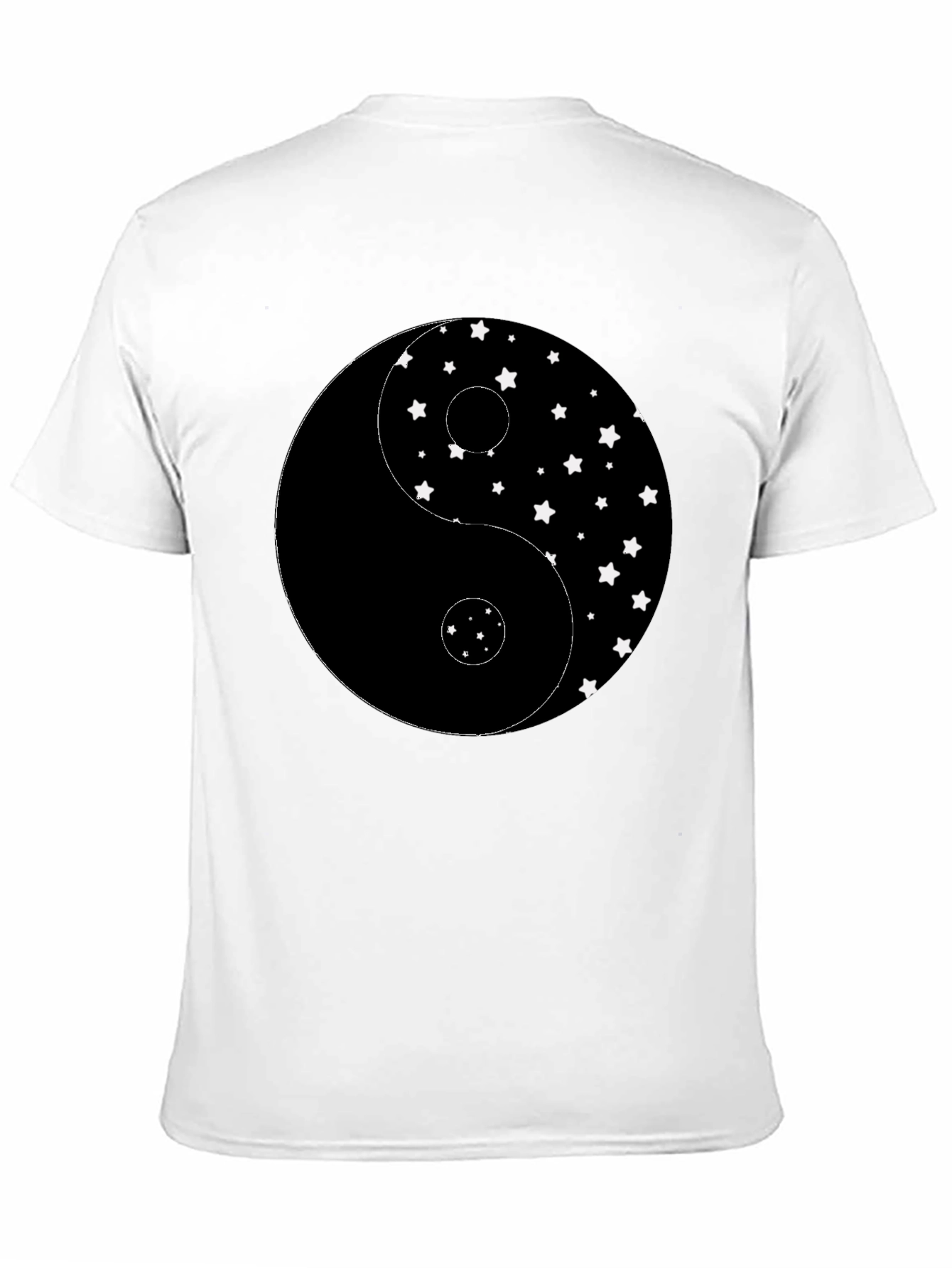 Yin Yang Star T-Shirt - Classic Balance Modern Style
