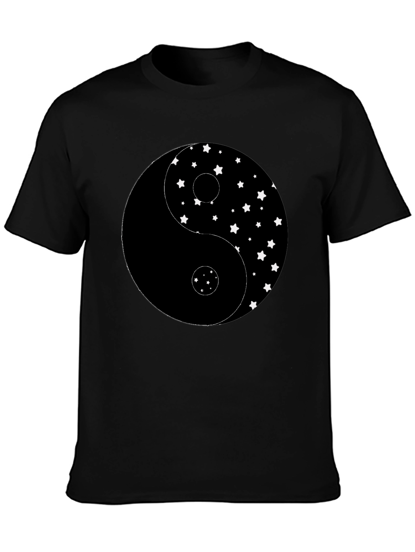 Yin Yang Star T-Shirt - Classic Balance Modern Style