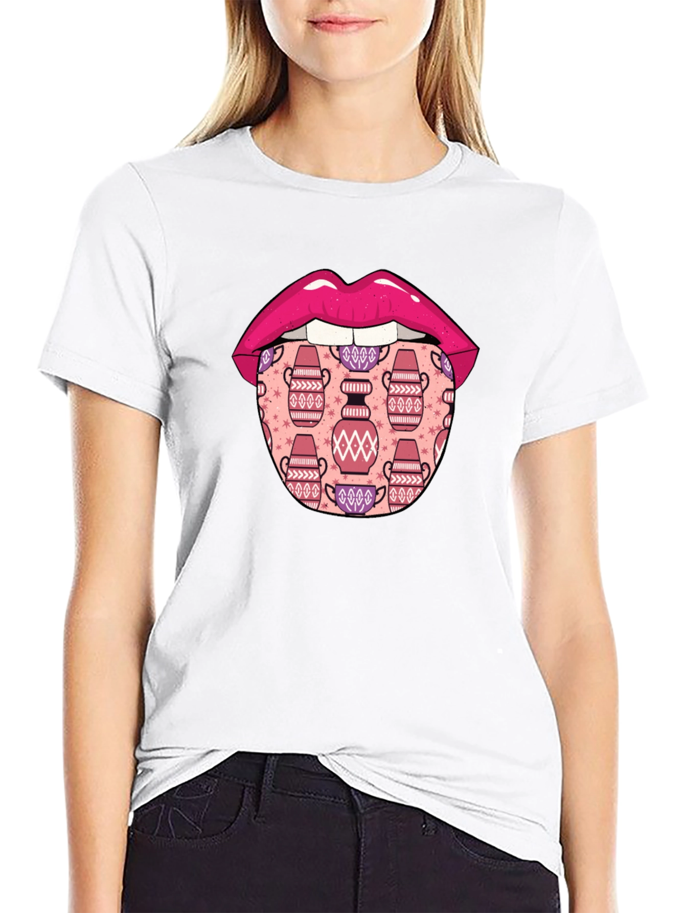 Lips Vase T-Shirt