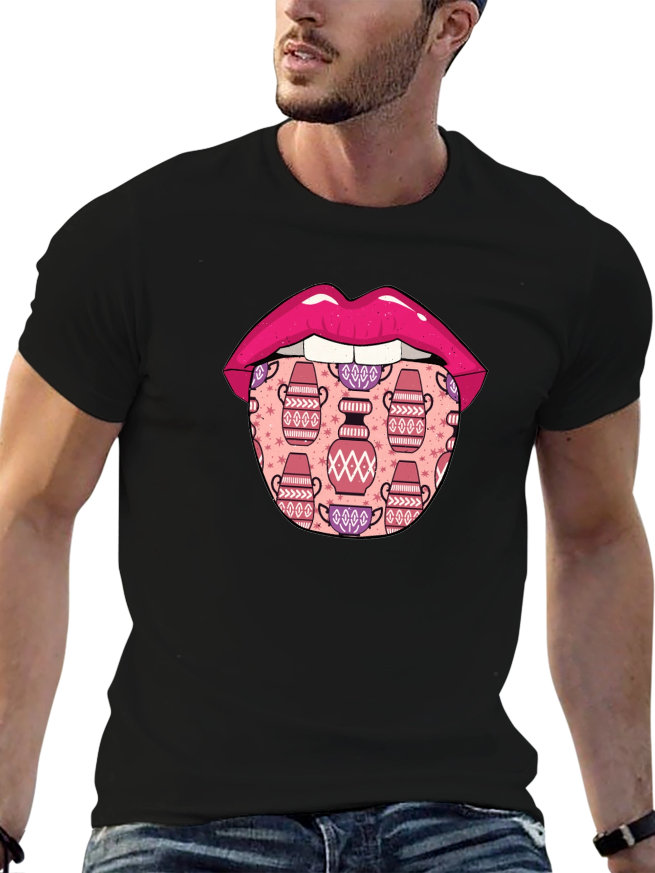 Lips Vase T-Shirt