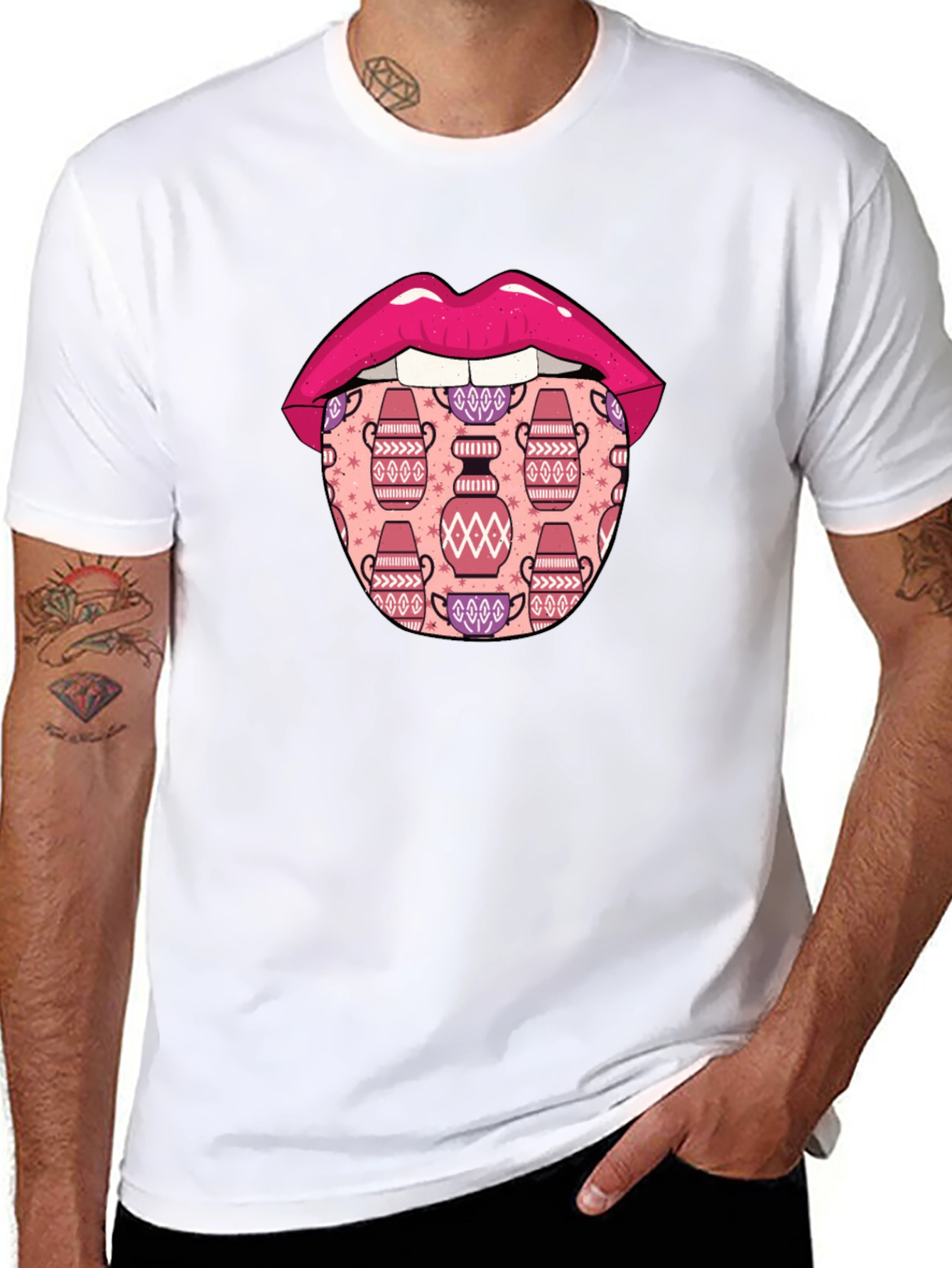 Lips Vase T-Shirt