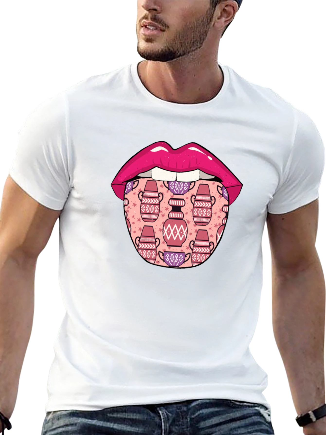 Lips Vase T-Shirt