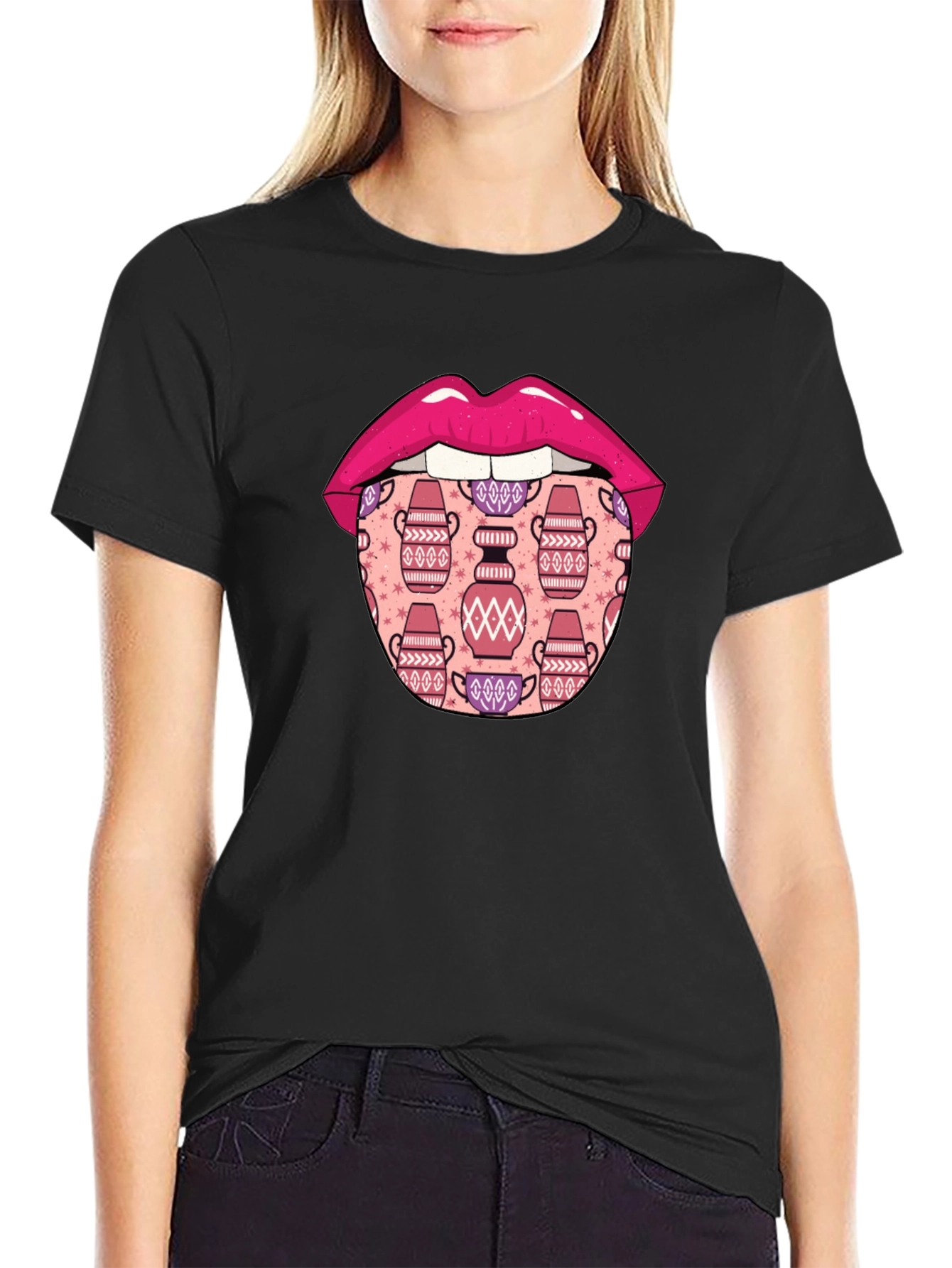 Lips Vase T-Shirt