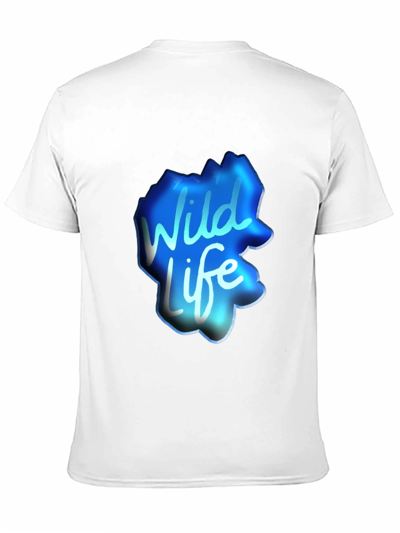 Wildlife Graphic T-Shirt - Casual Black Tee