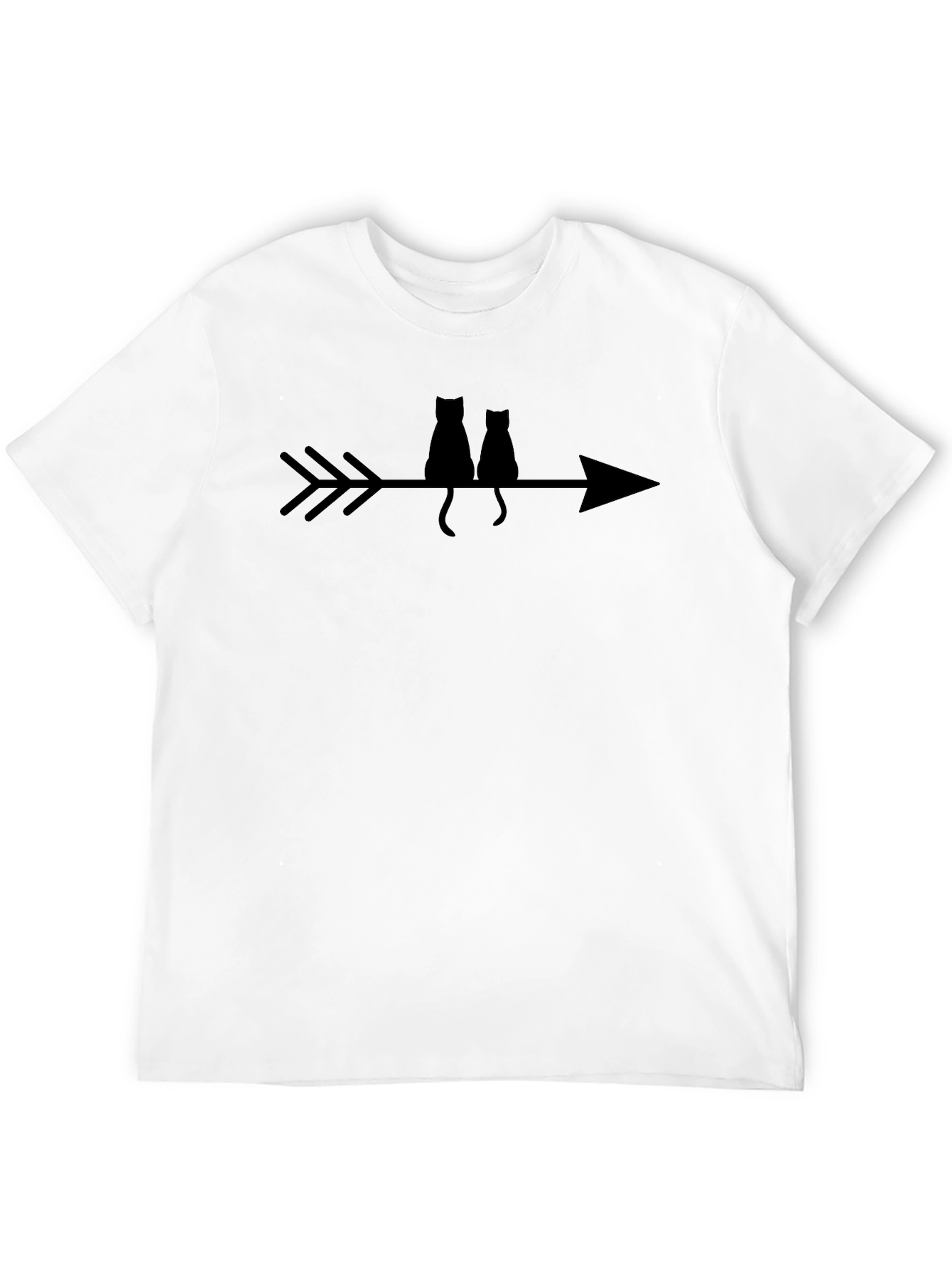 Arrow Cats Graphic T-Shirt