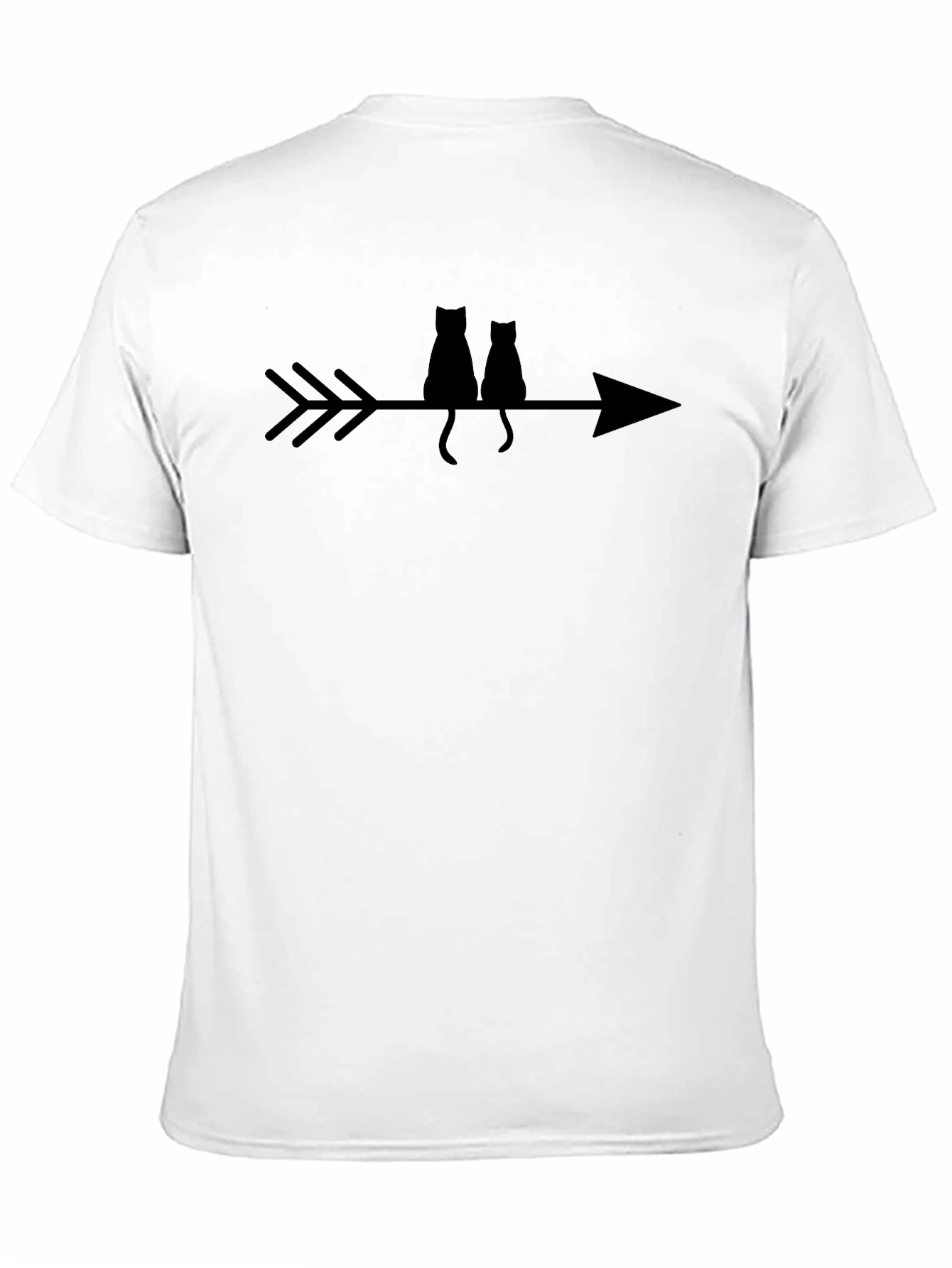 Arrow Cats Graphic T-Shirt
