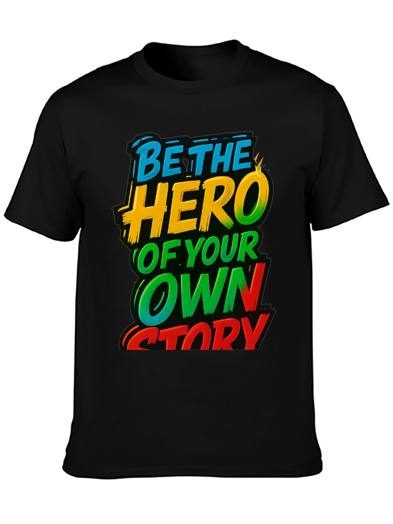 Be The Hero T-Shirt Motivational Tee