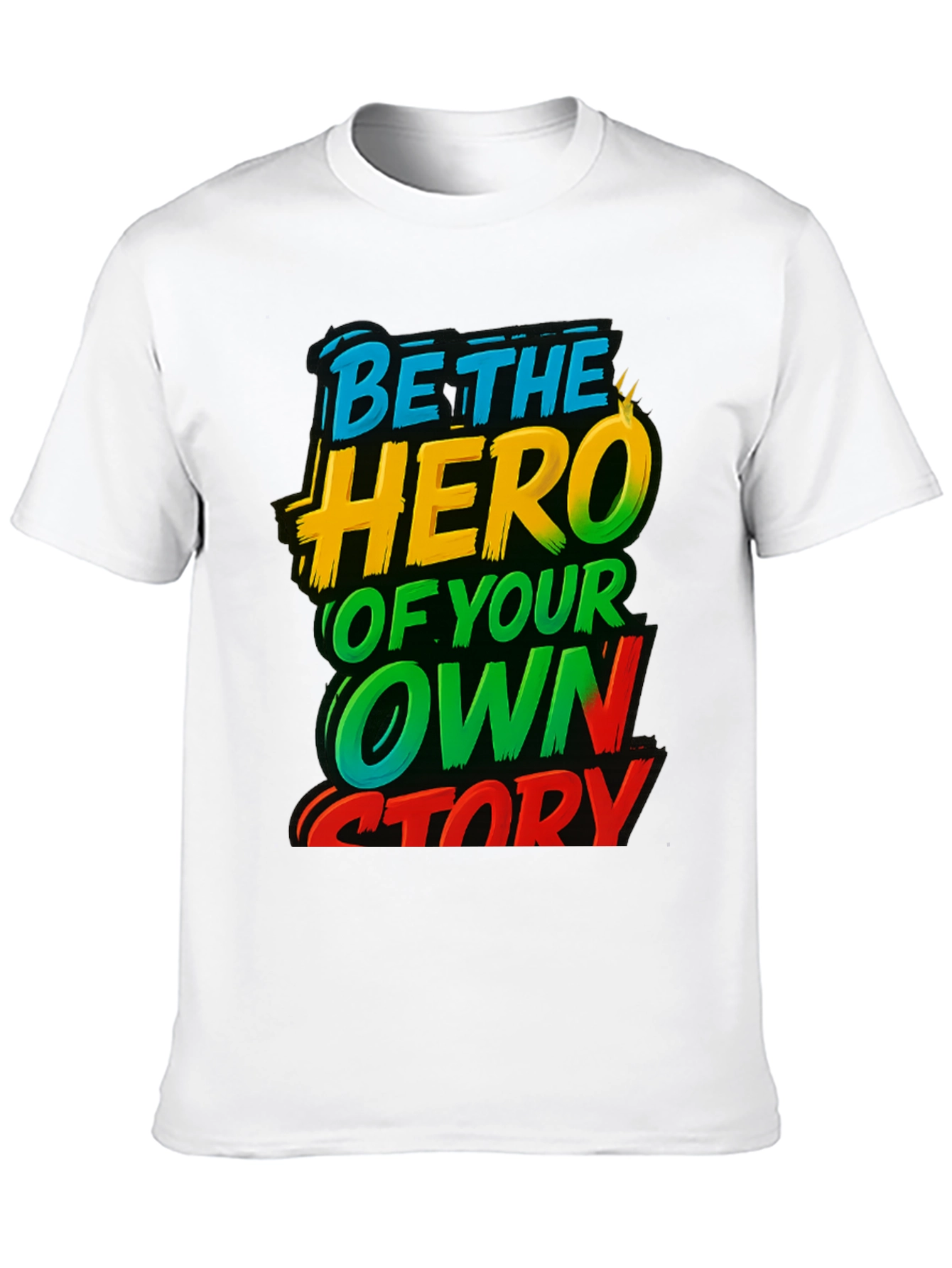 Be The Hero T-Shirt Motivational Tee