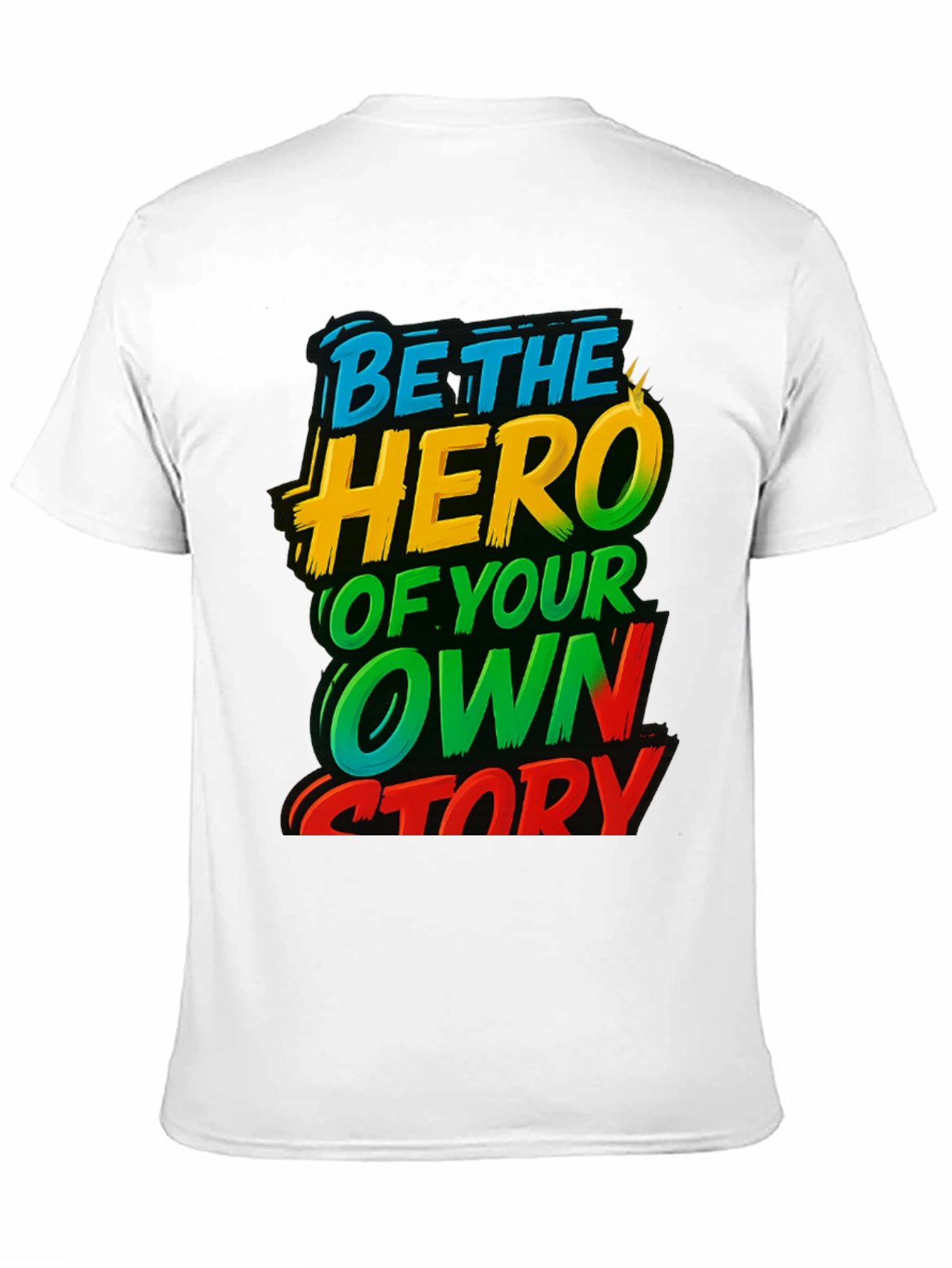 Be The Hero T-Shirt Motivational Tee