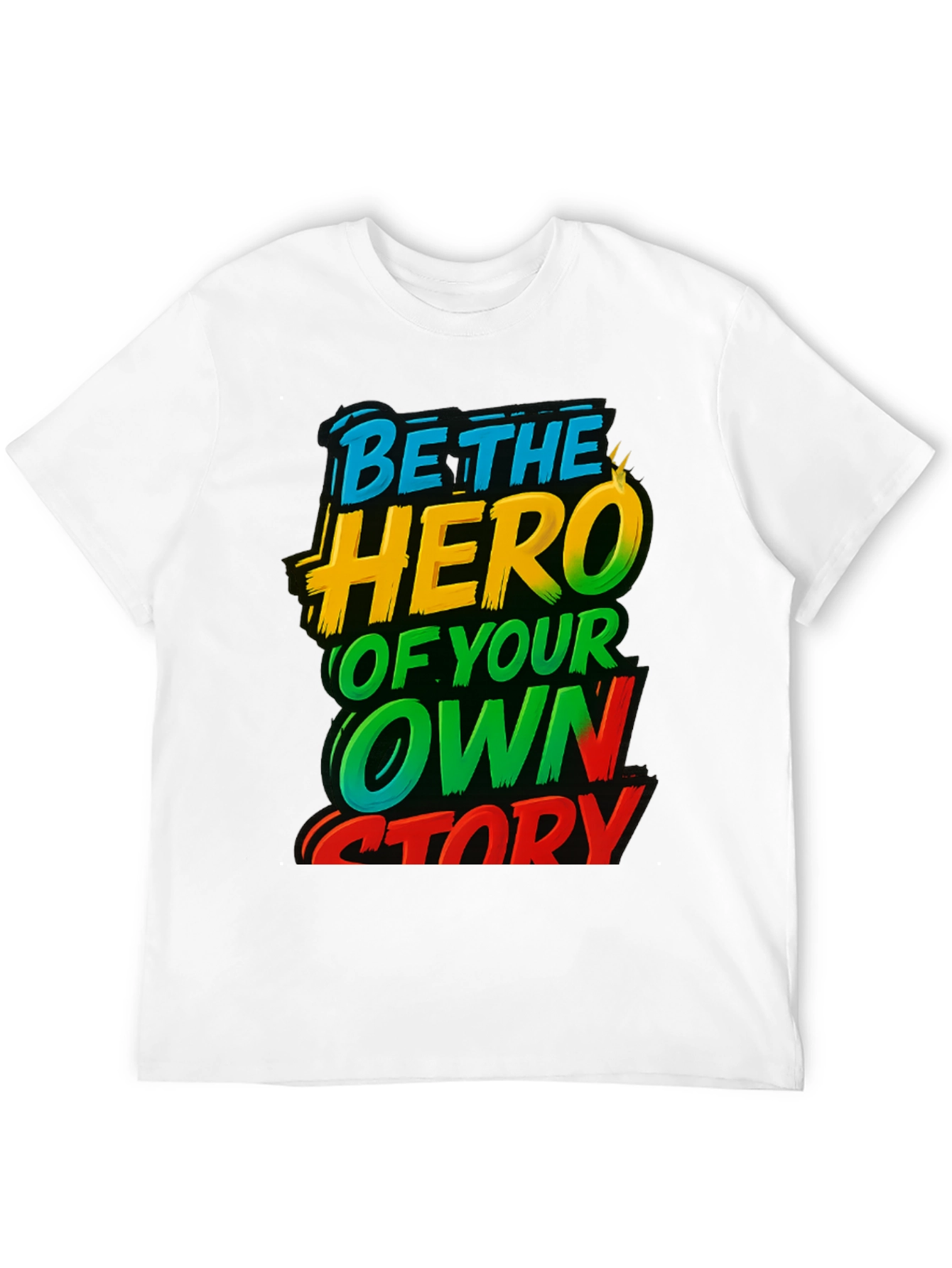 Be The Hero T-Shirt Motivational Tee