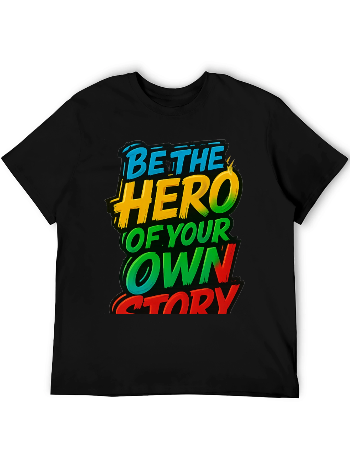 Be The Hero T-Shirt Motivational Tee
