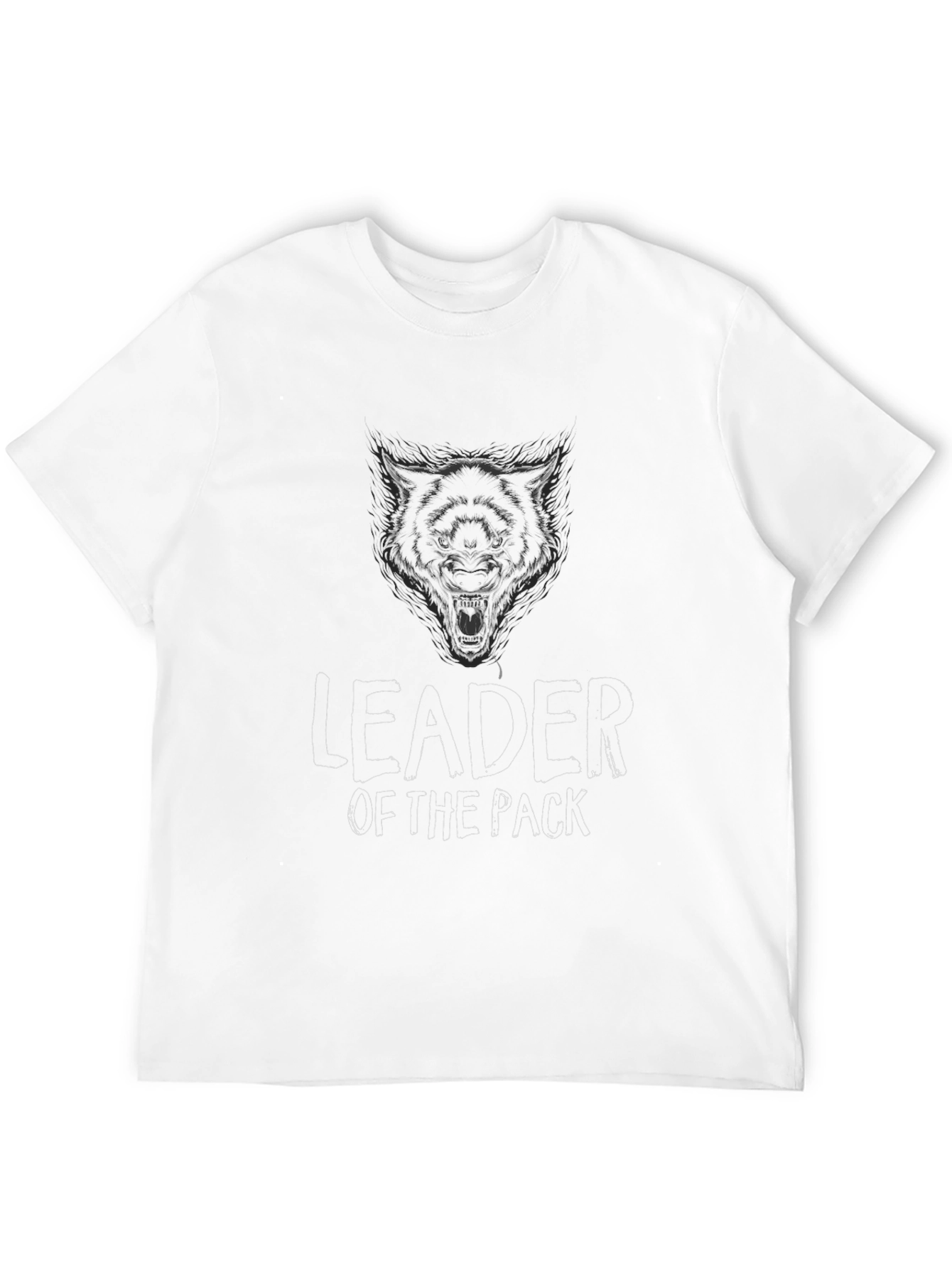 Leader of the Pack Black Graphic Tee