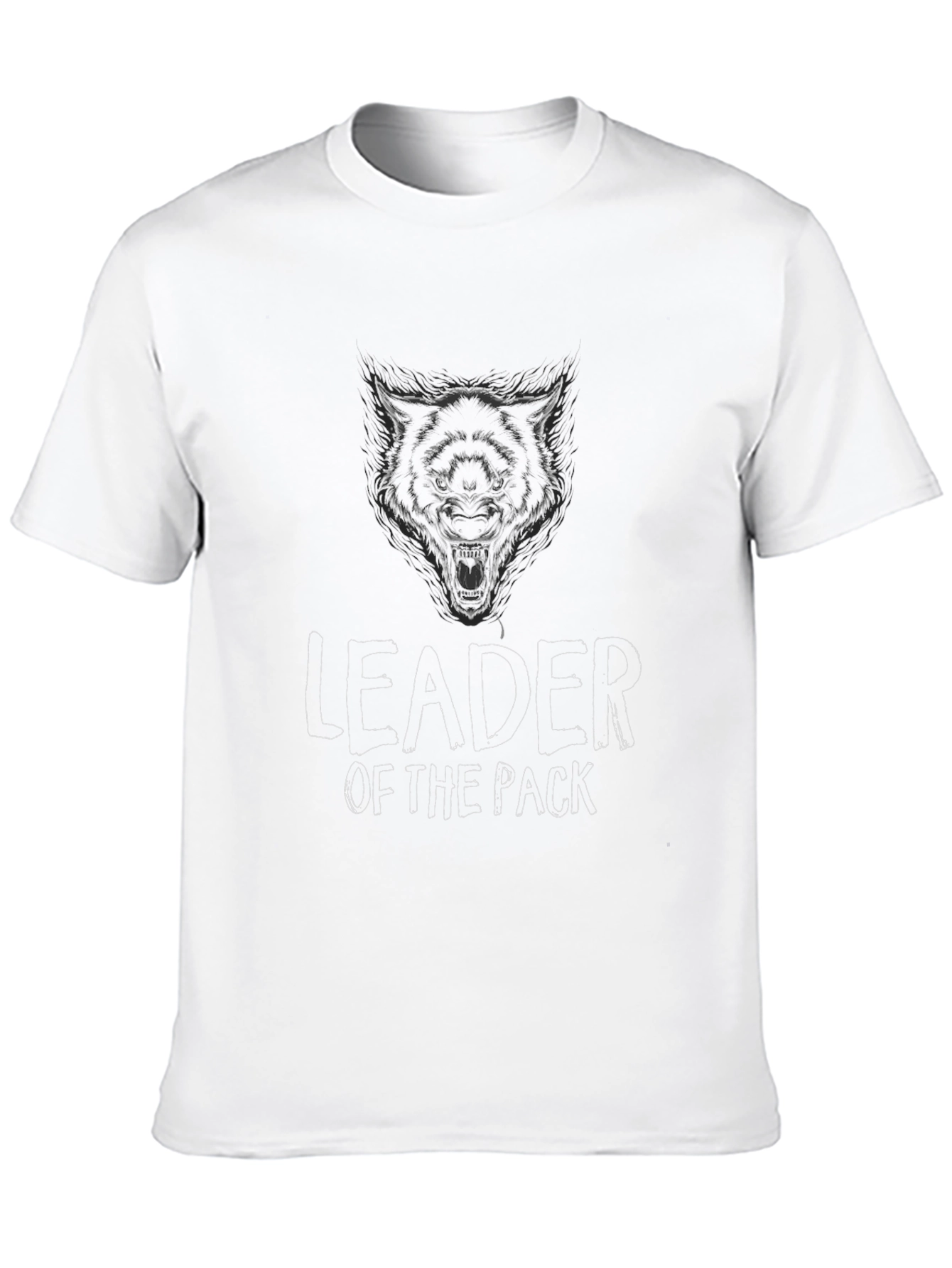 Leader of the Pack Black Graphic Tee