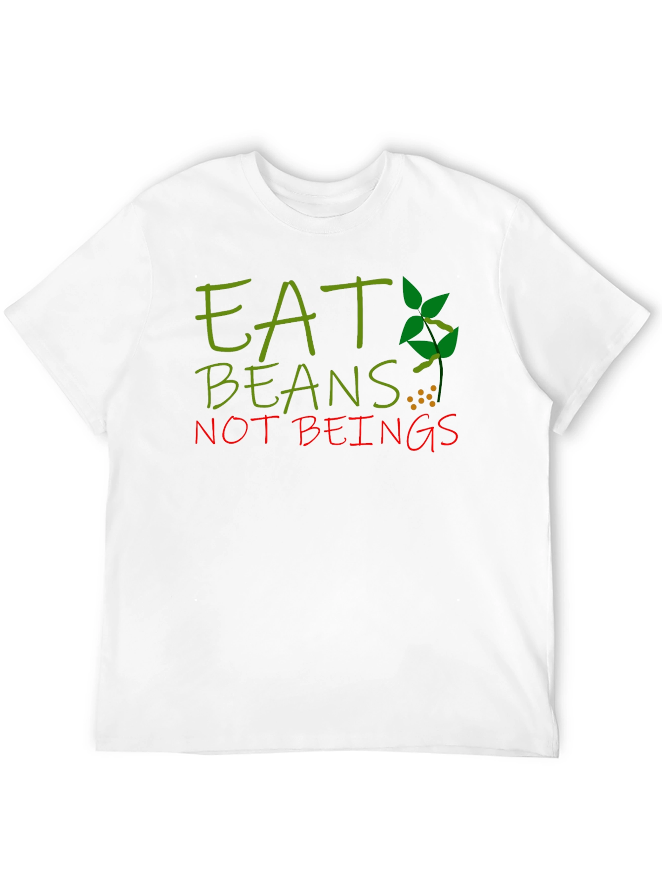 Eat Beans Not Beings Vegan T-Shirt