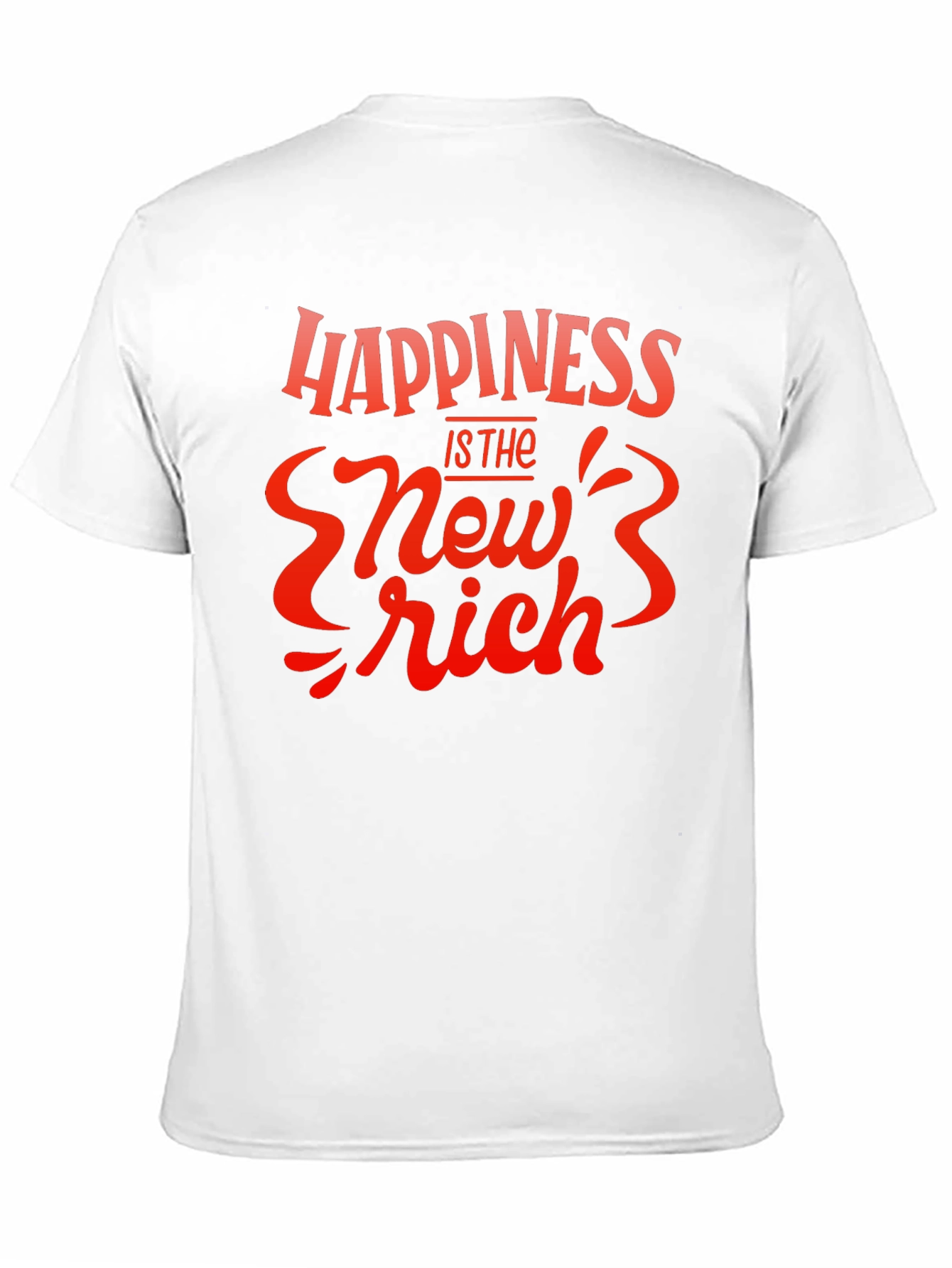 Happiness is the New Rich Graphic Tee