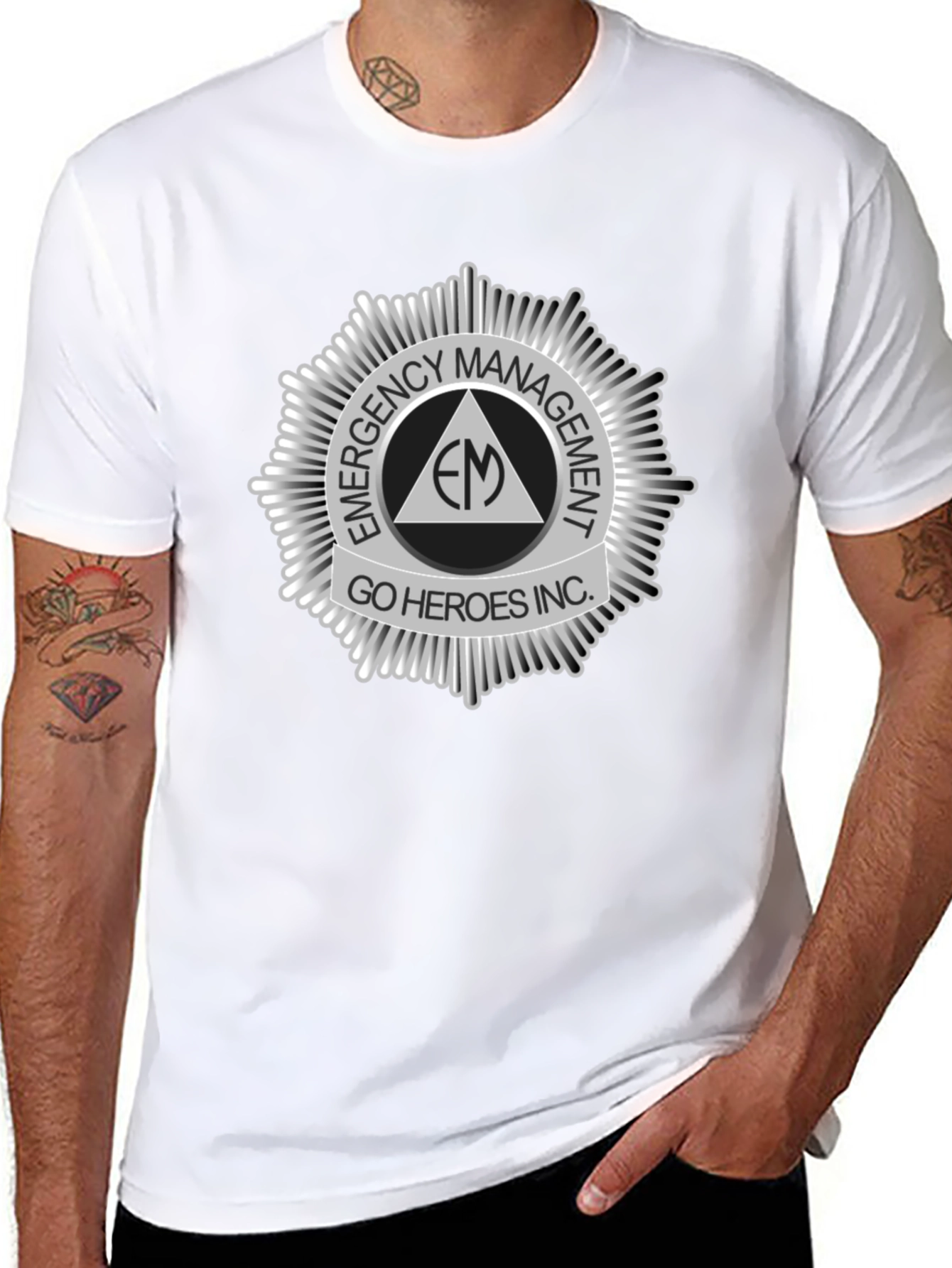 Emergency Management Go Heroes Inc. T-Shirt